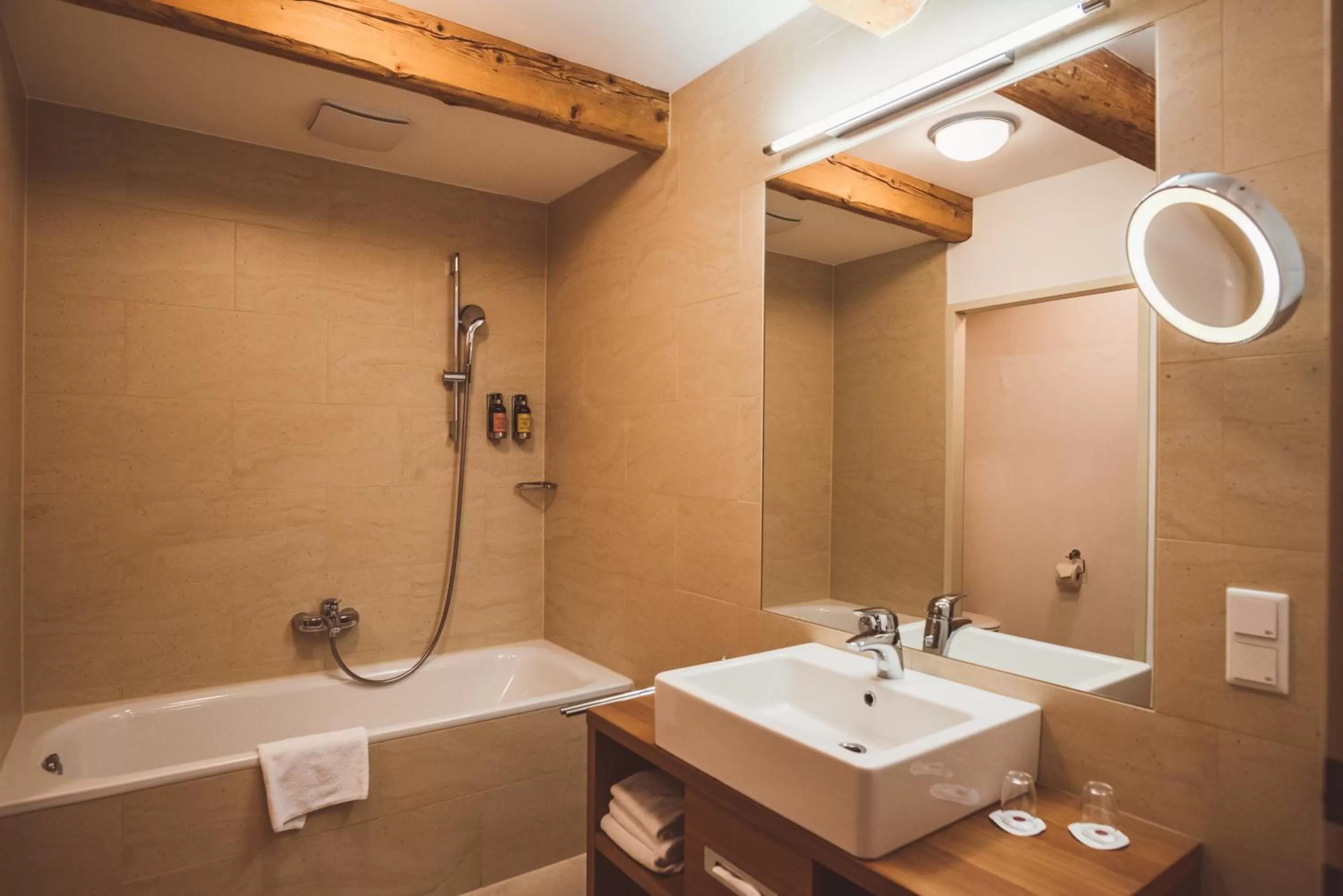 Bathroom in Heritage Hotel Hallstatt