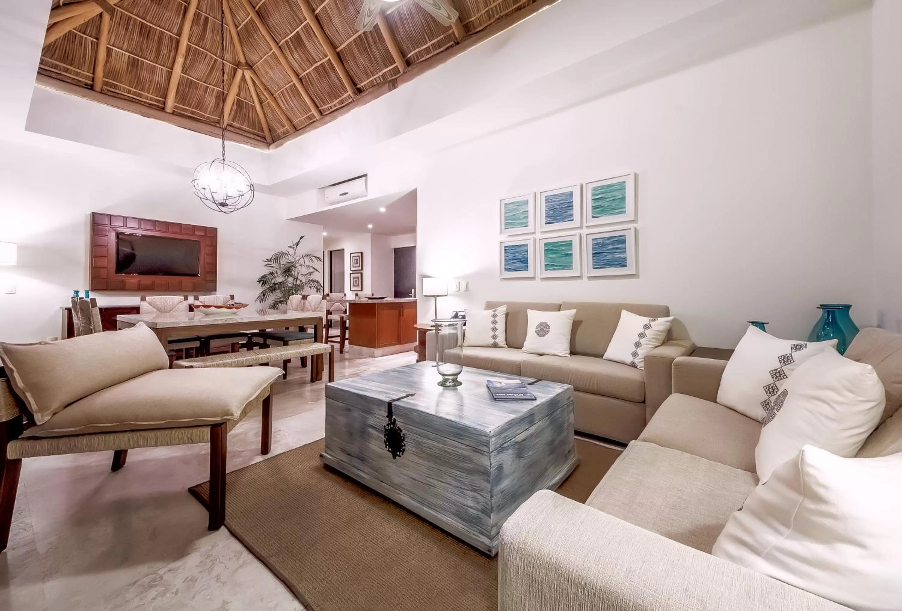 Living room in Grand Matlali Suites & Villas Riviera Nayarit
