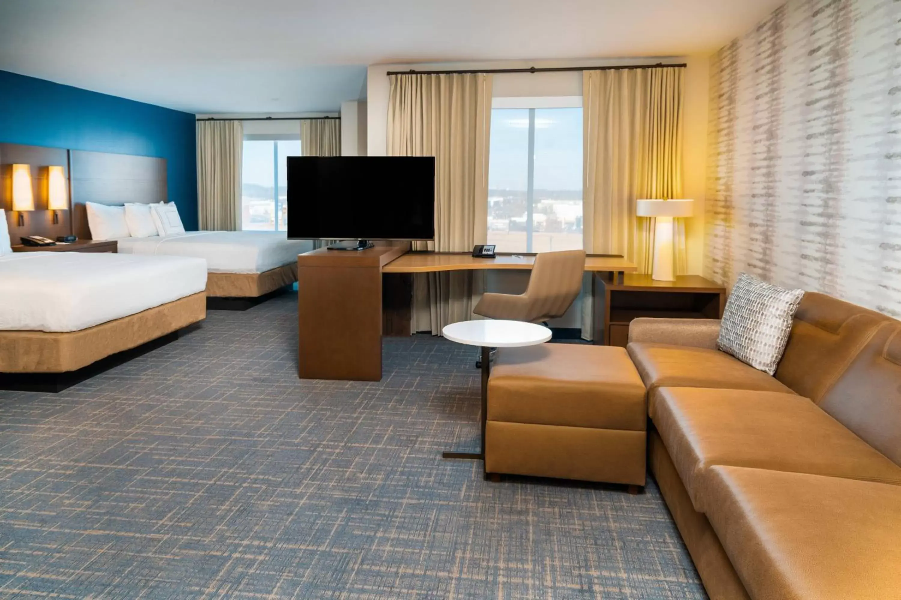 Photo of the whole room, Seating Area in Residence Inn Upper Marlboro Joint Base Andrews