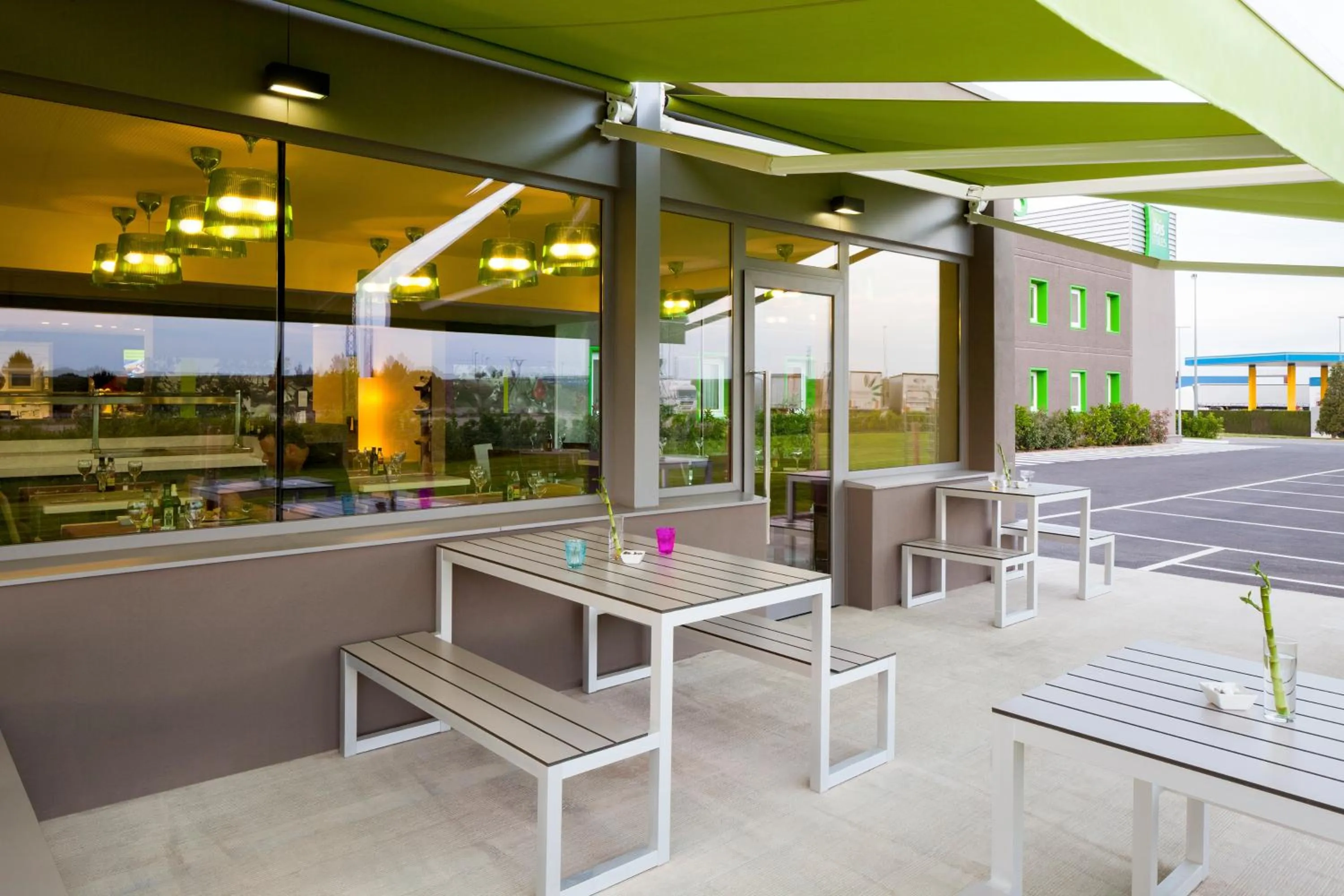Balcony/Terrace in Hotel Ibis Styles Lleida Torrefarrera