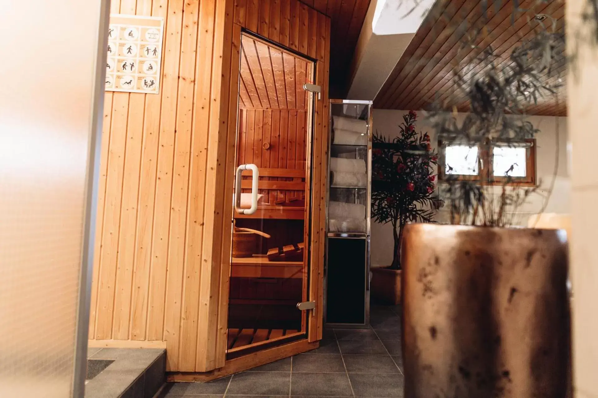 Sauna in Hotel Spescha