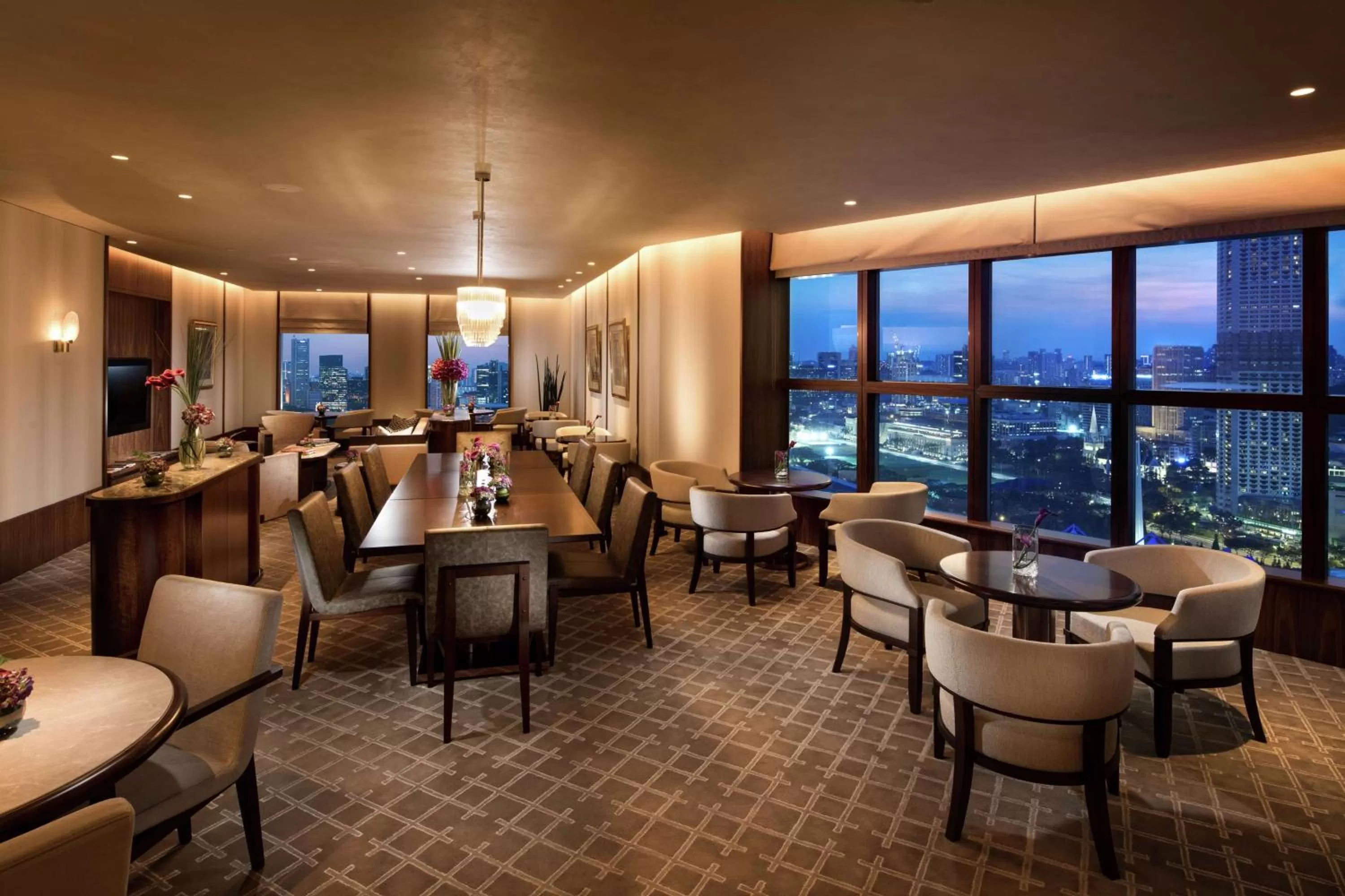 Living room in Conrad Centennial Singapore