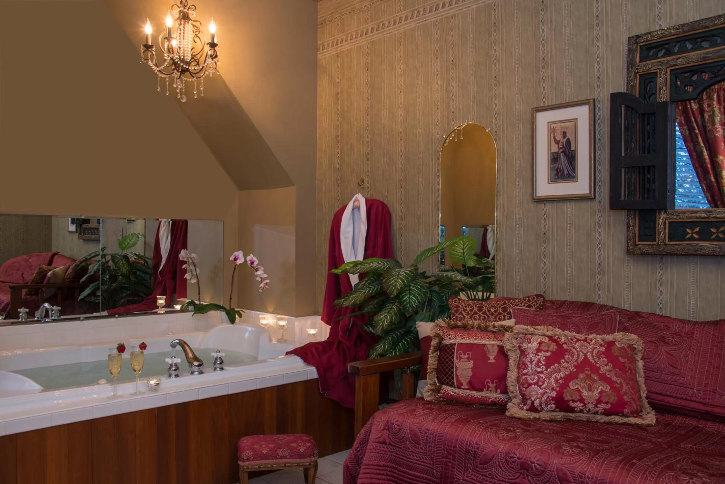 Bathroom in Sutherland House Victorian Bed and Breakfast