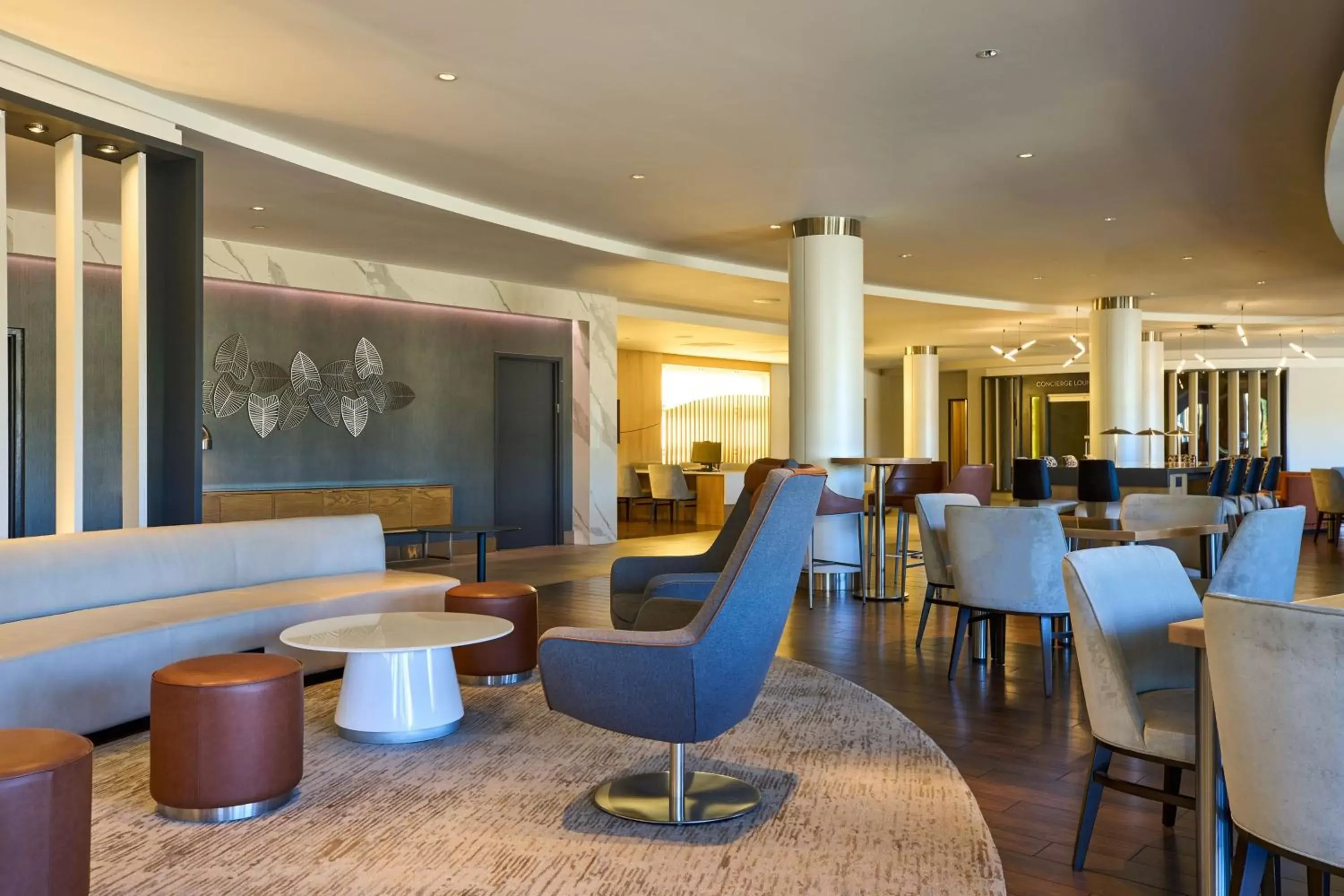 Lobby or reception, Lounge/Bar in Washington Dulles Airport Marriott