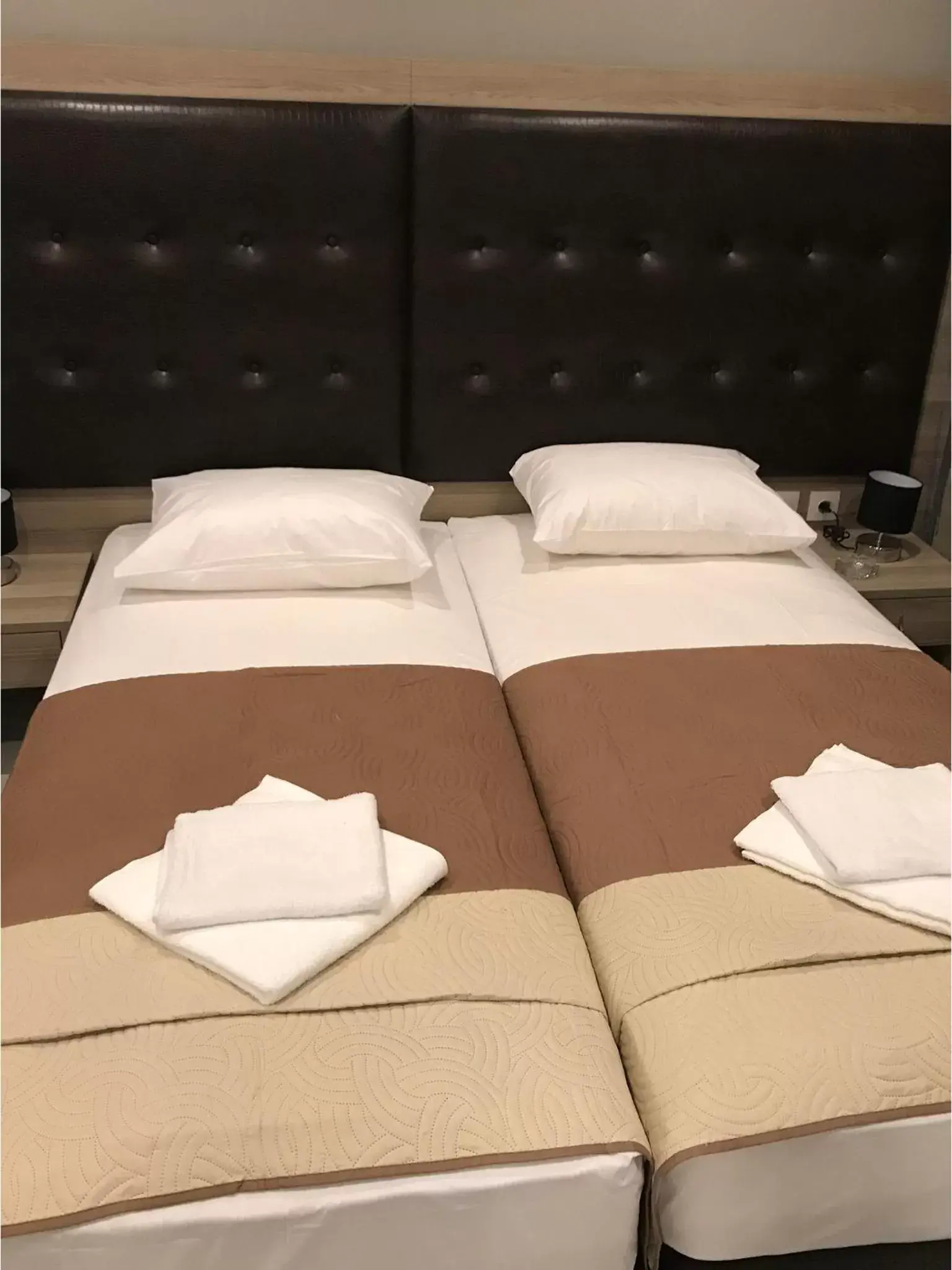 Bed in Hotel Rex