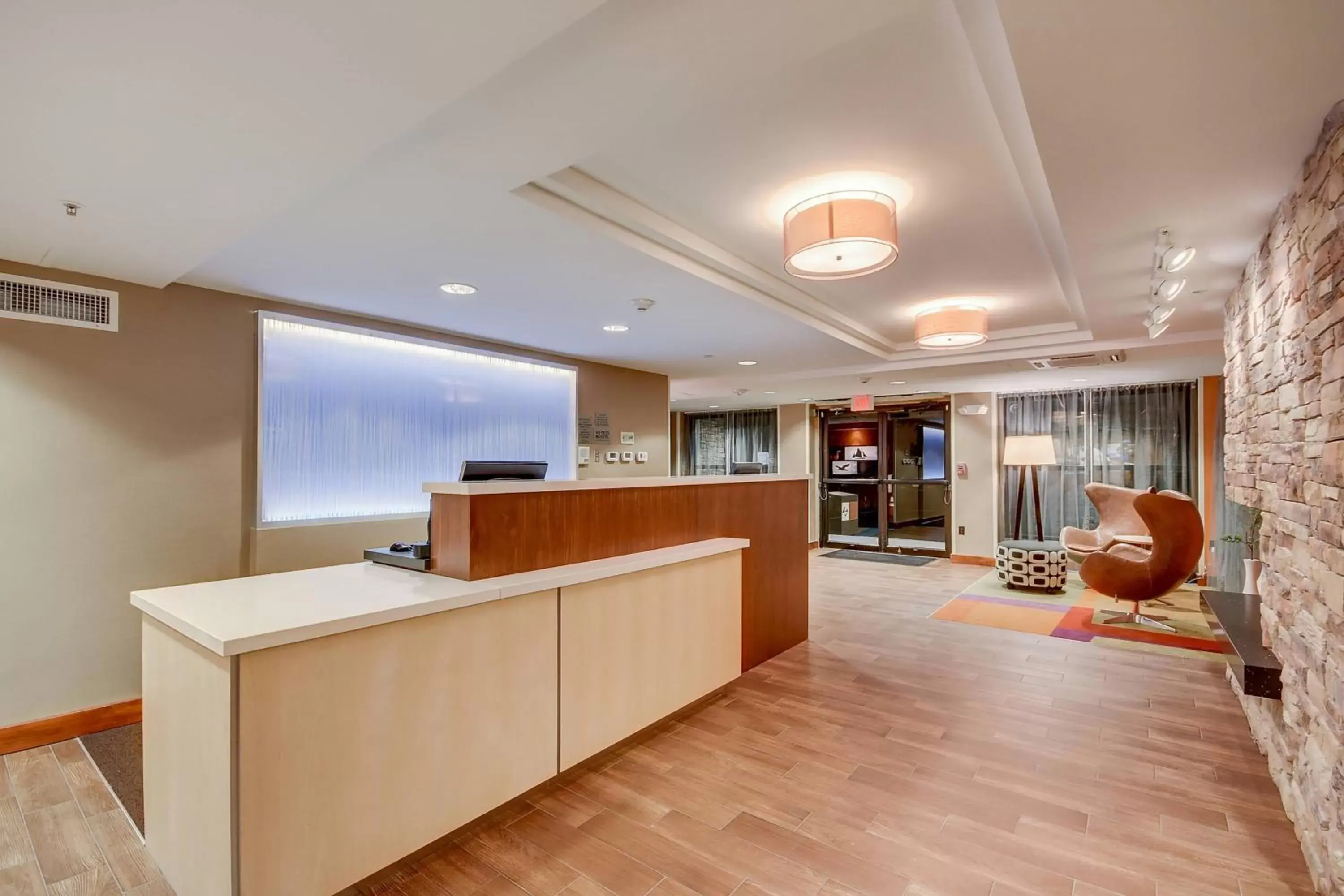 Lobby or reception, Lobby/Reception in Fairfield Inn Boston Woburn