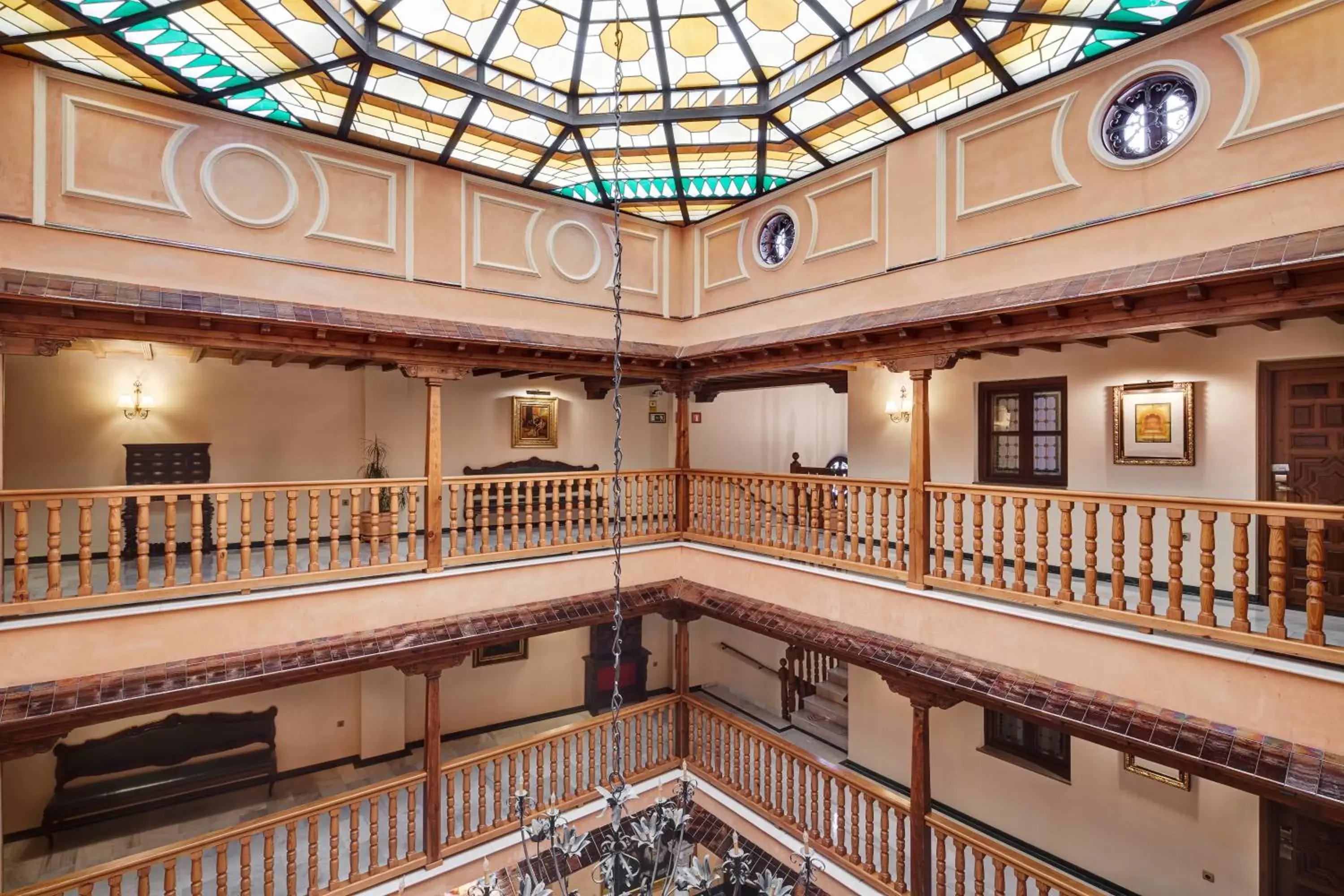 Patio in Sercotel Palacio de los Gamboa