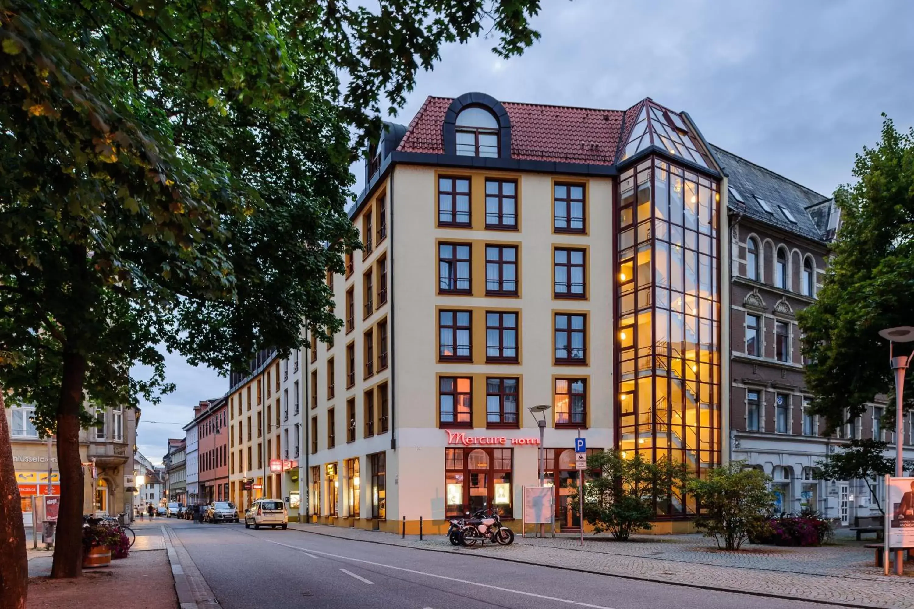 Facade/entrance, Property Building in Mercure Hotel Erfurt Altstadt