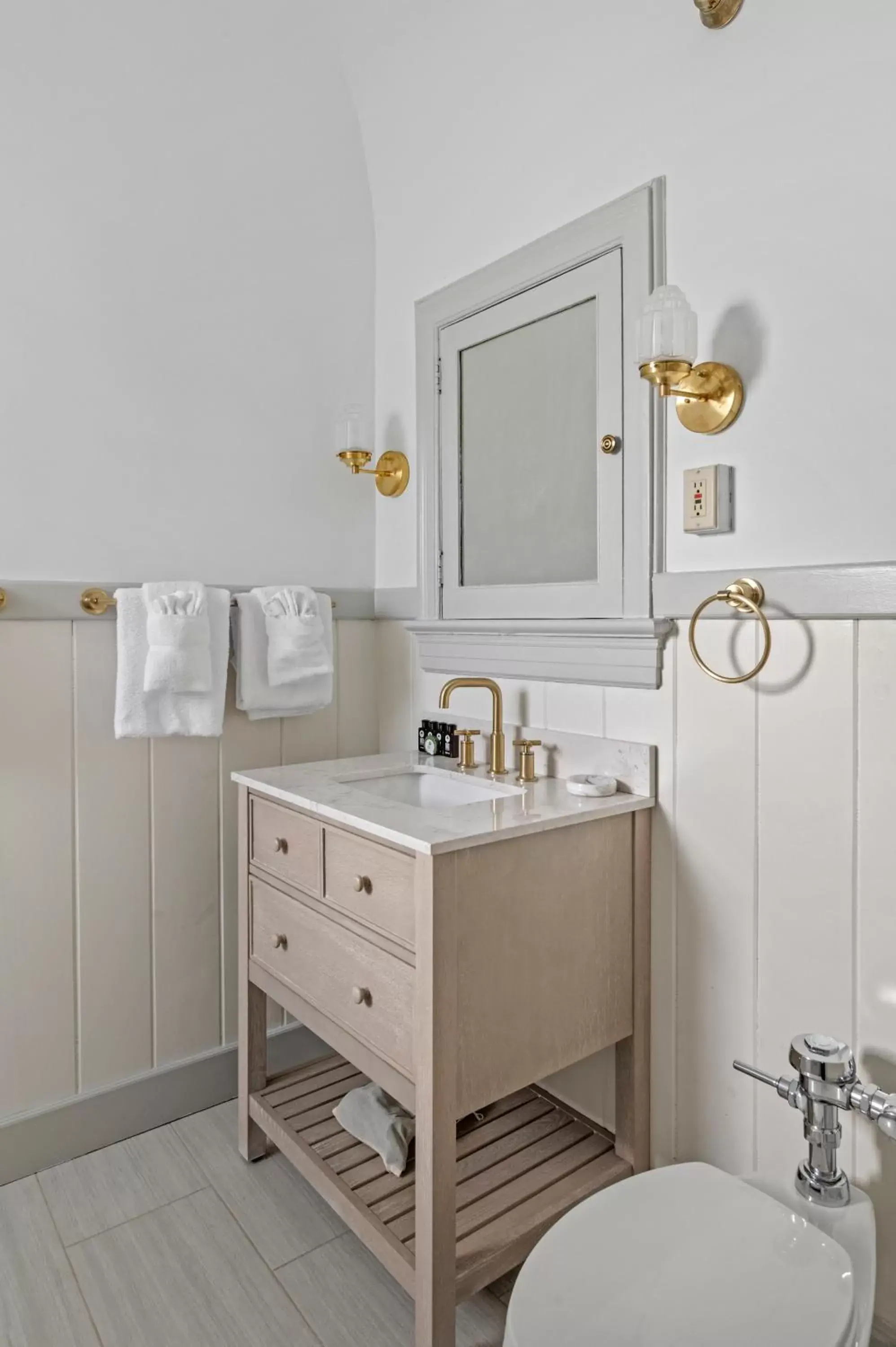 Bathroom in The Hartness House