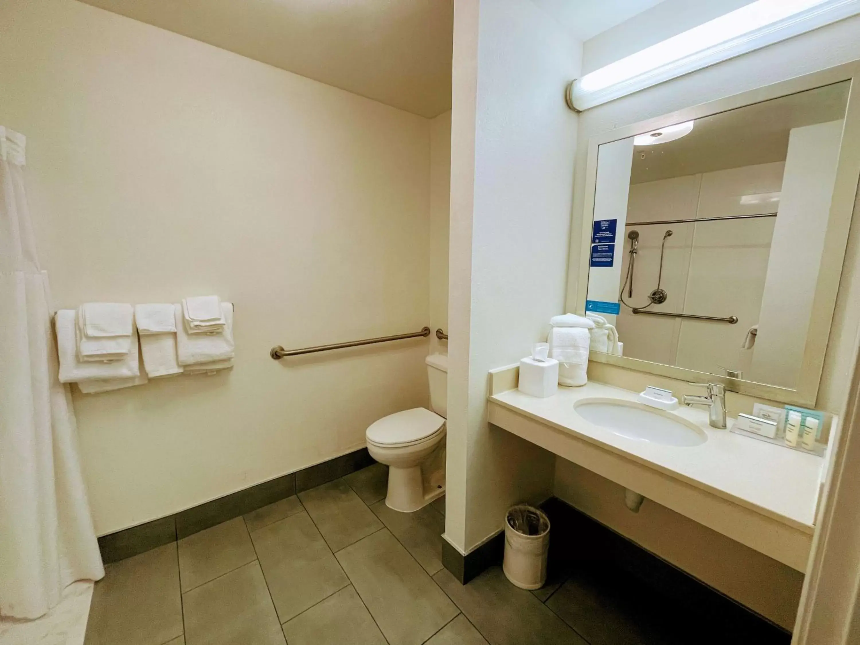 Bathroom in Hampton Inn & Suites Pensacola I-10 N at University Town Plaza