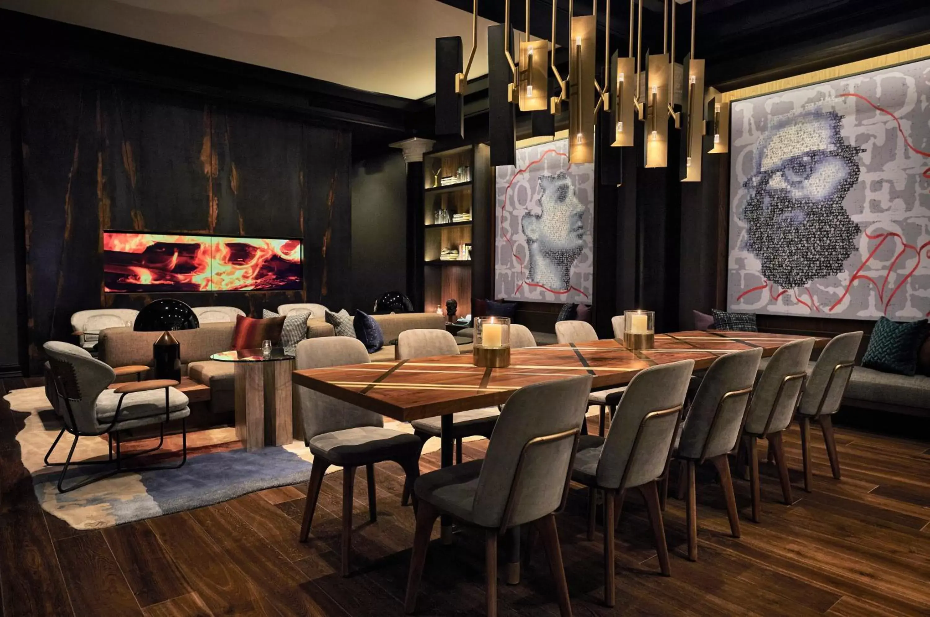 Lounge or bar in Hotel Emblem San Francisco, a Viceroy Urban Retreat