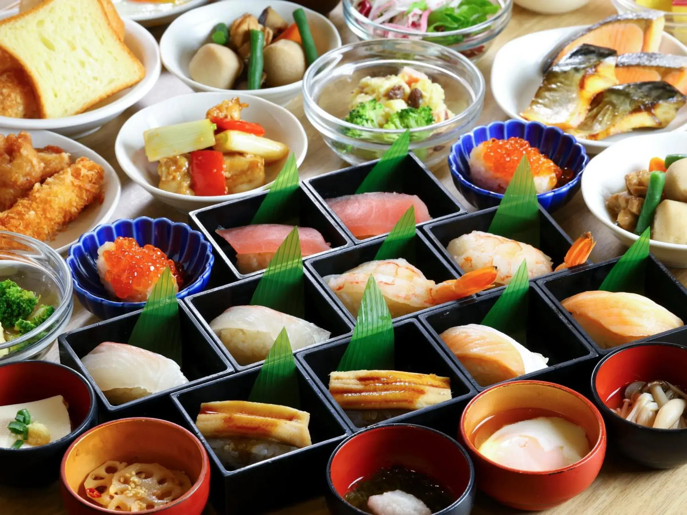 Breakfast, Food in Dormy Inn Tokyo Hatchobori Hot Spring