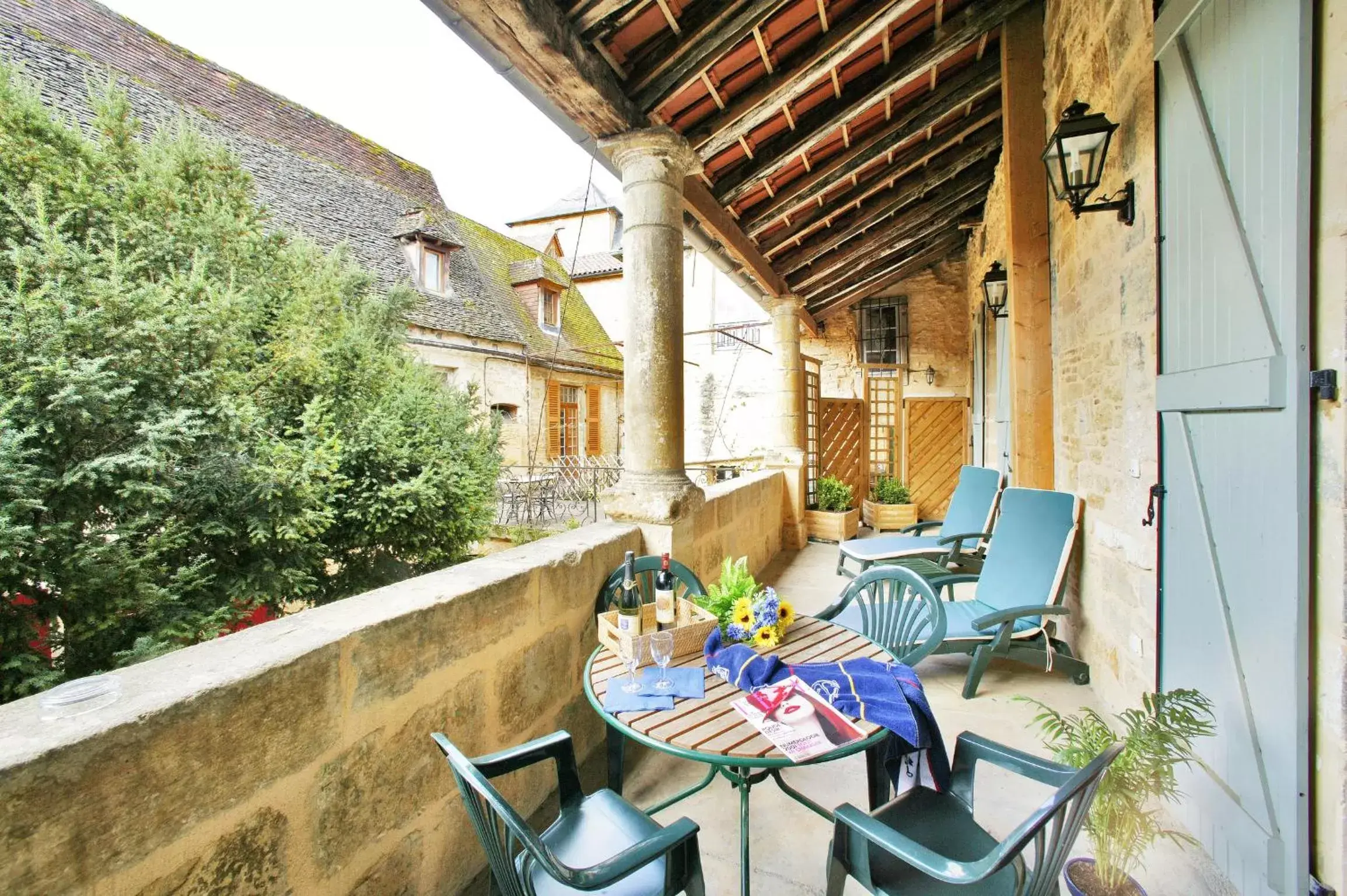 Balcony/Terrace in La Villa des Consuls
