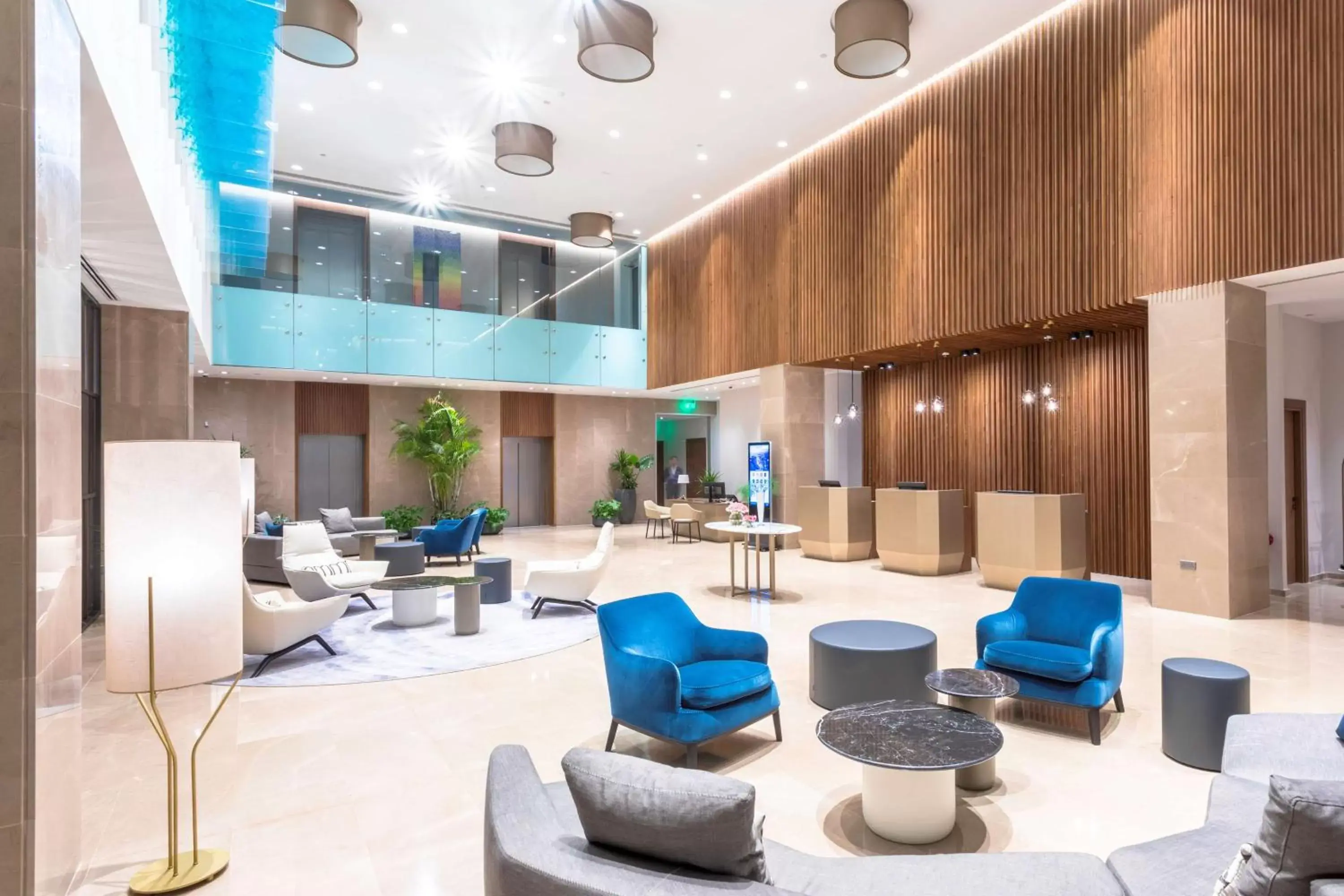 Lobby or reception in Radisson Blu Hotel, Larnaca