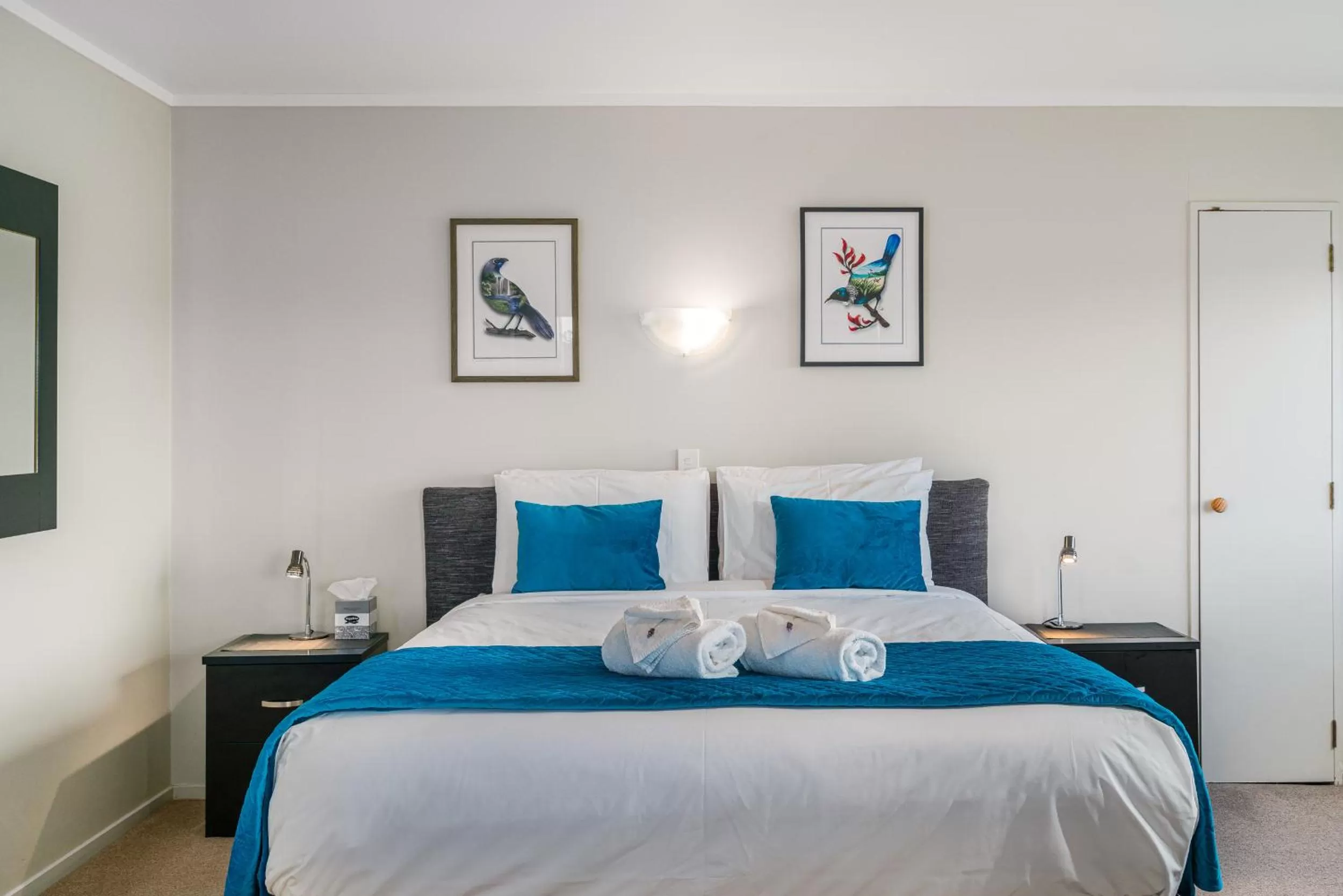 Bed in Waterfront Apartments Whitianga
