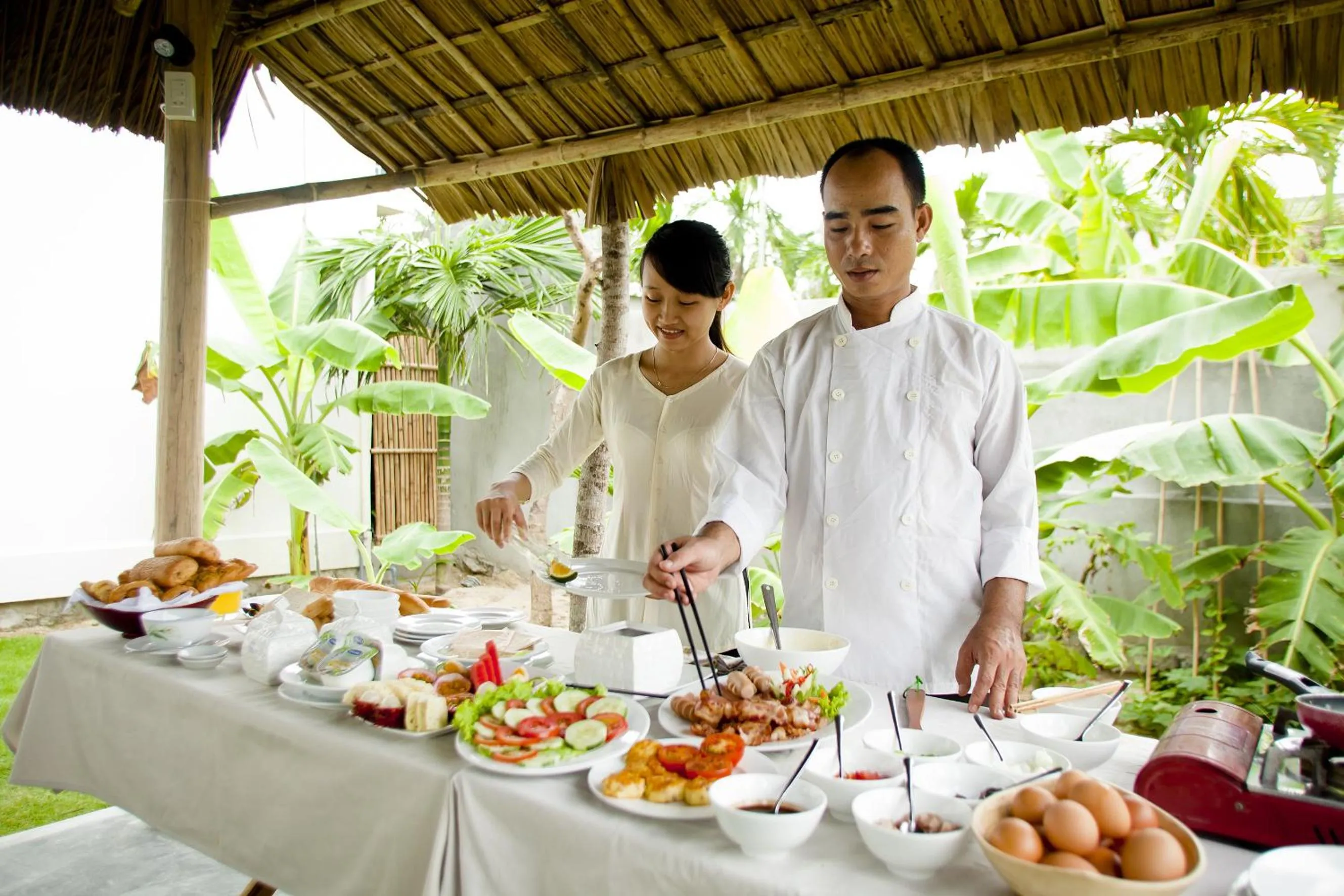 Staff in Palm View Villa