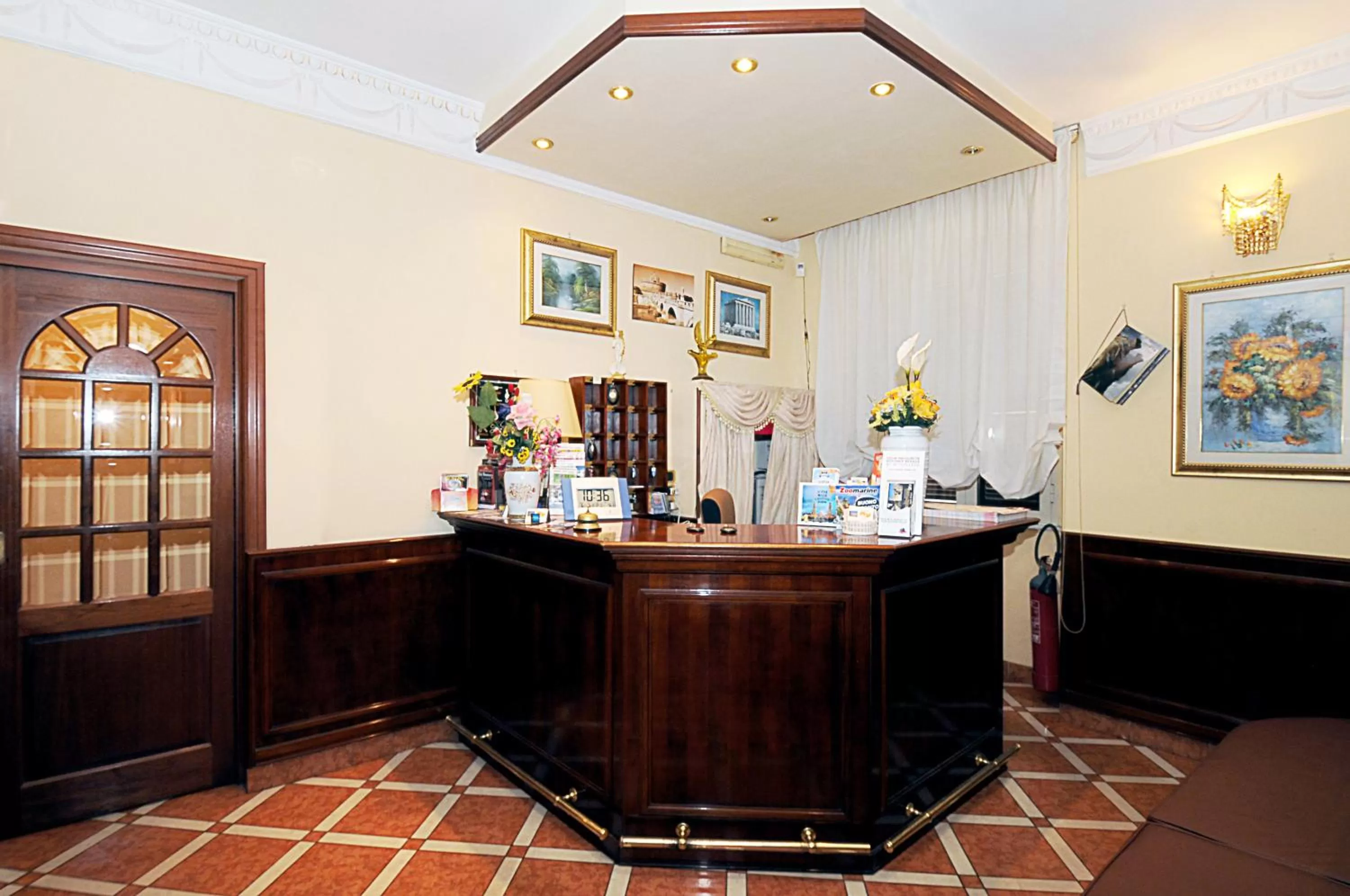 Lobby or reception in Hotel Meridiana