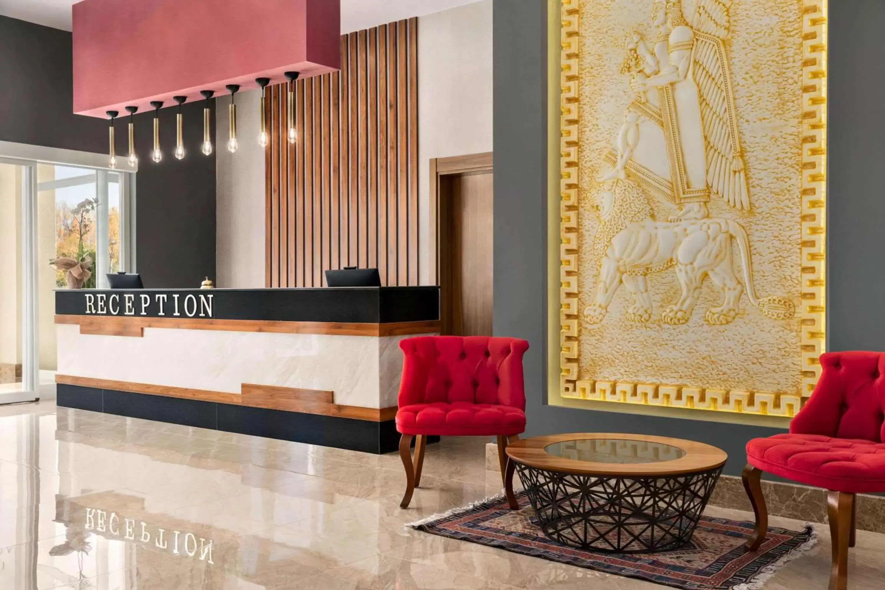 Lobby or reception in Ramada by Wyndham Van Lobby or reception in Ramada by Wyndham Van