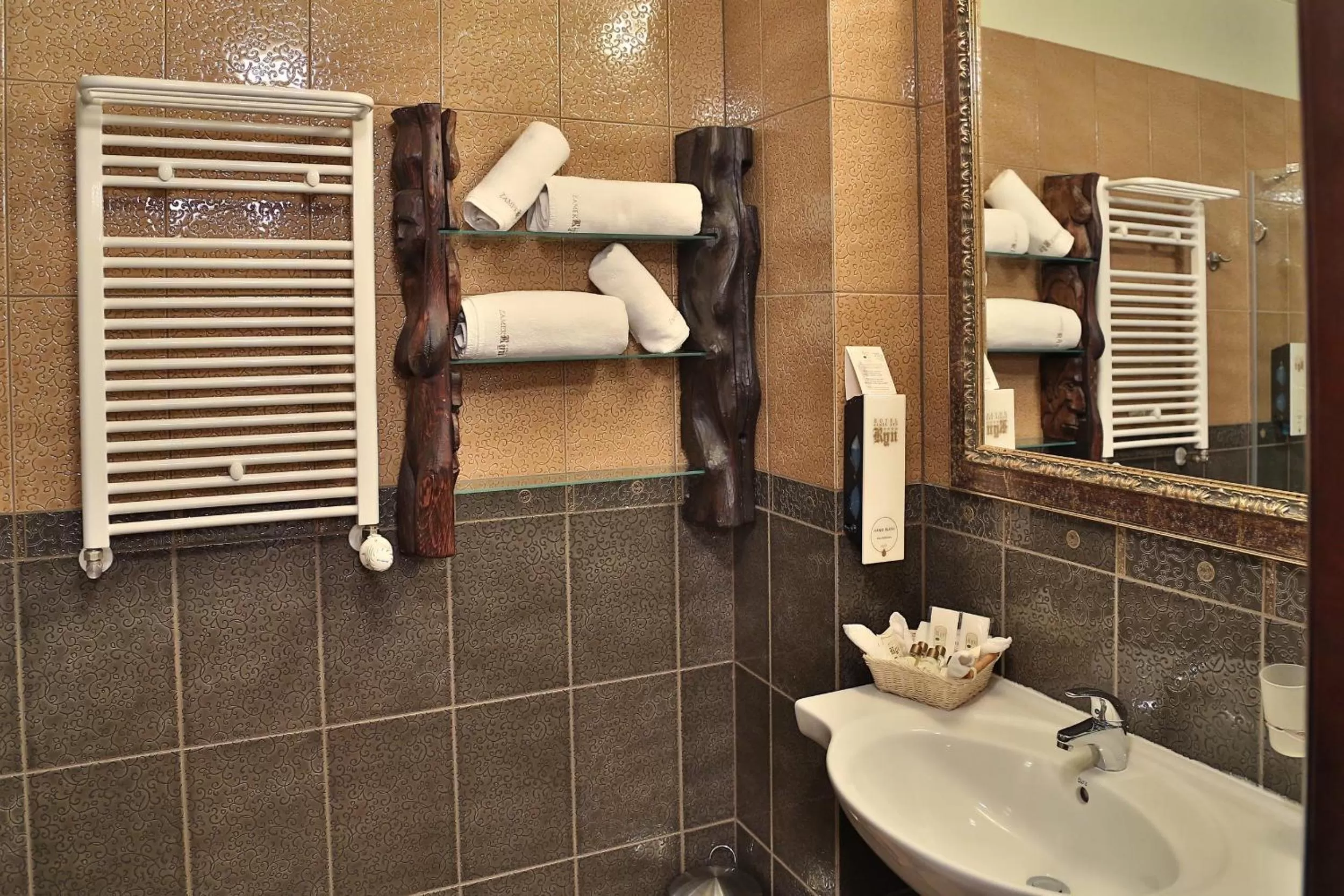 Bathroom in Hotel Zamek Ryn