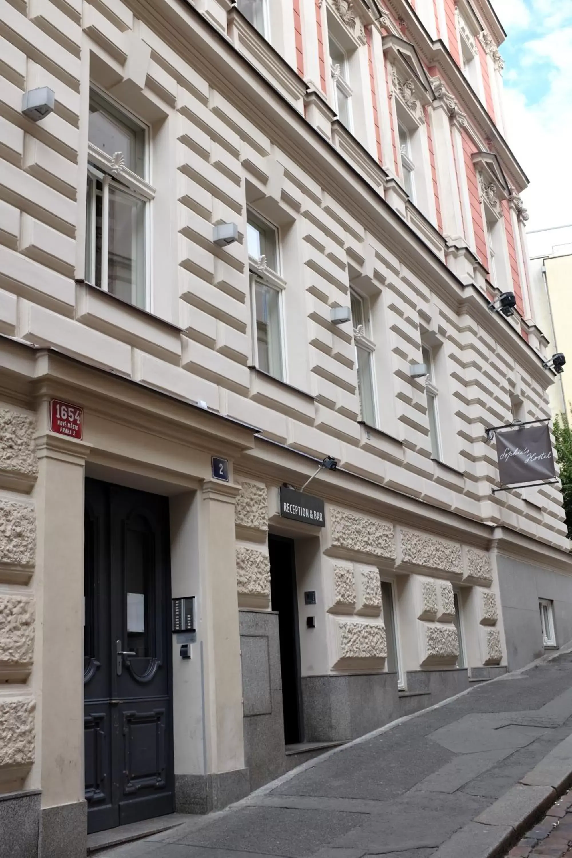 Property building, Facade/Entrance in Sophie's Hostel