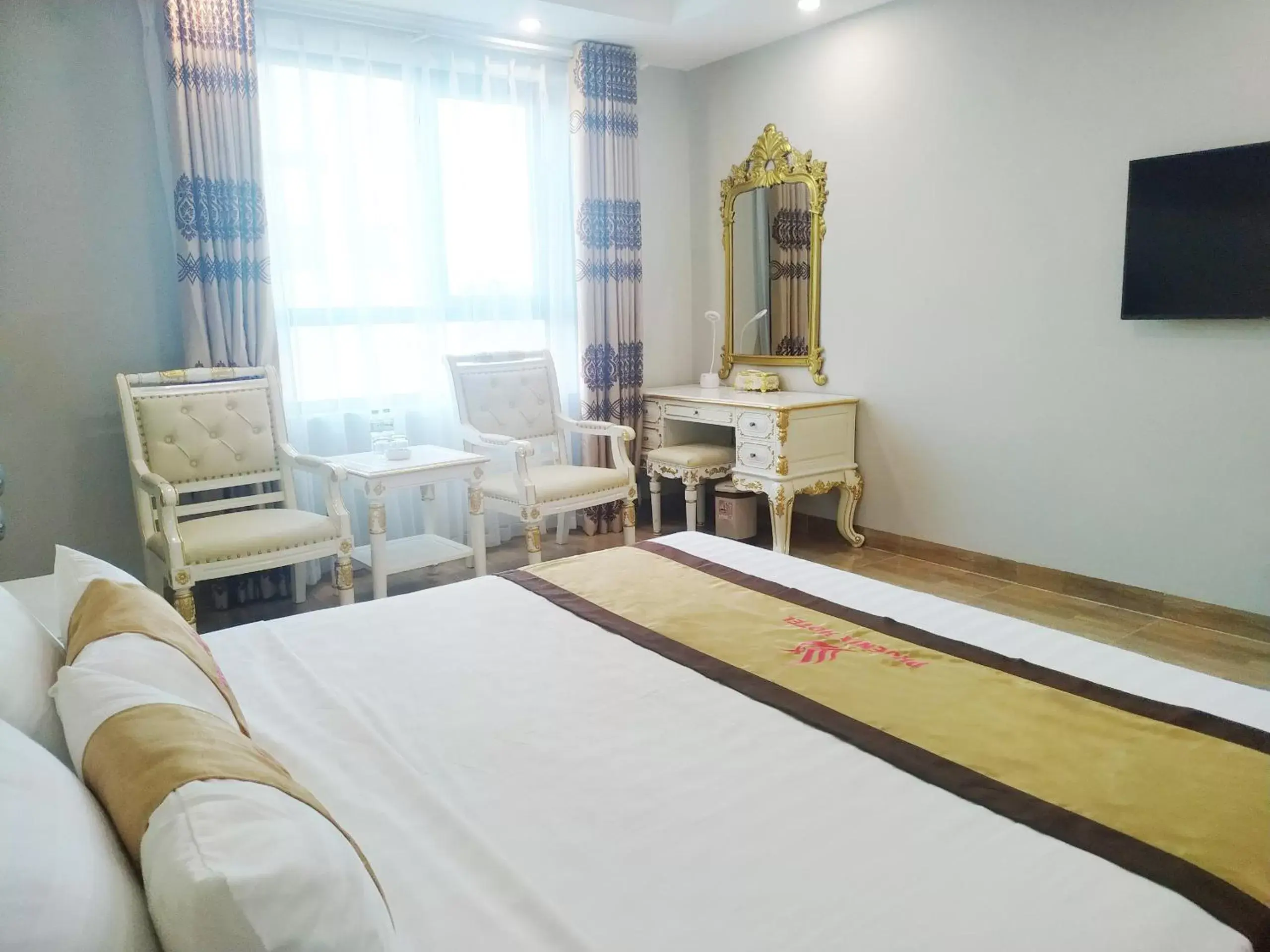Bed in Khách Sạn Phượng Hoàng 3 Bed in Khách Sạn Phượng Hoàng 3