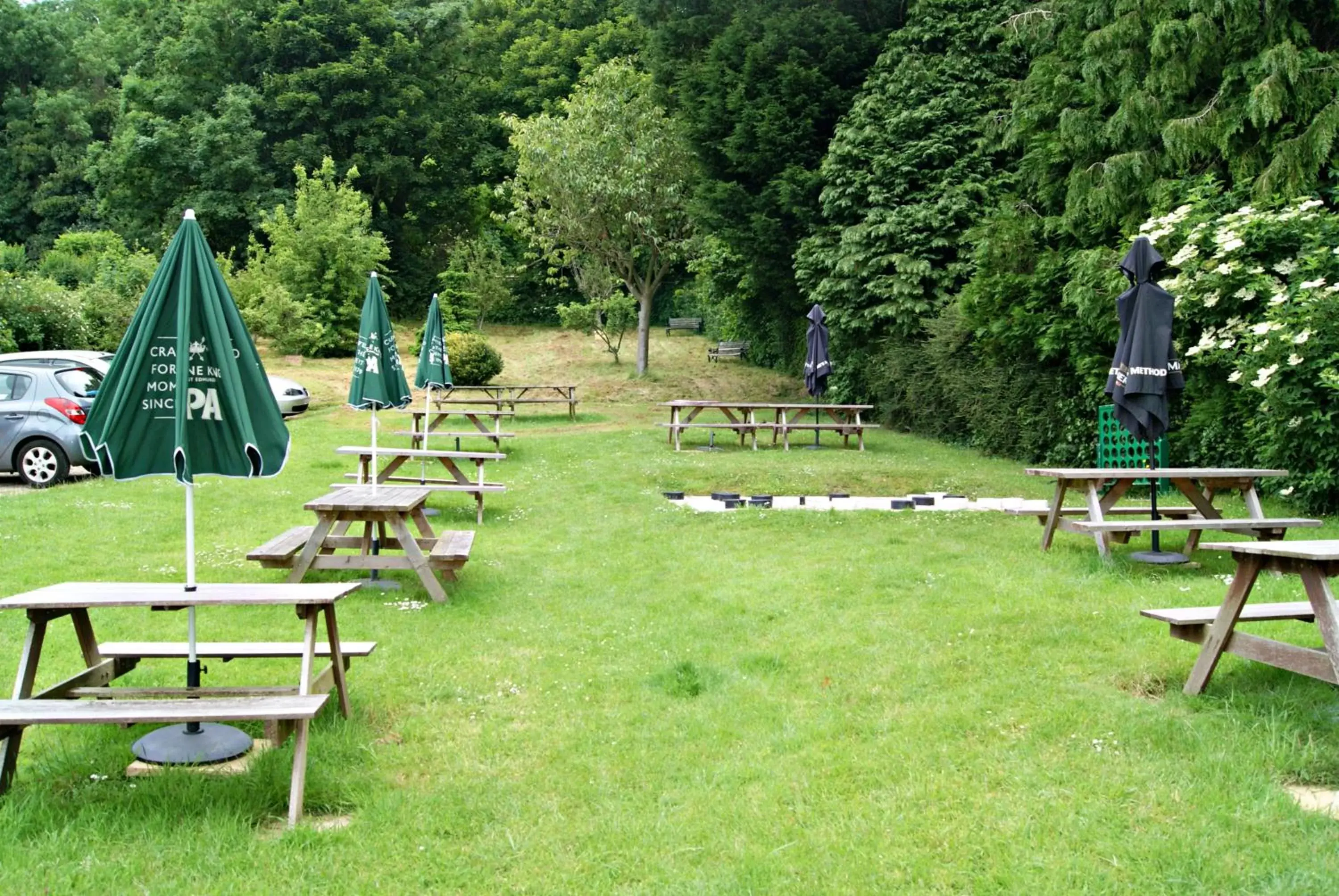 Spring, Children's Play Area in The Kings Arms Inn