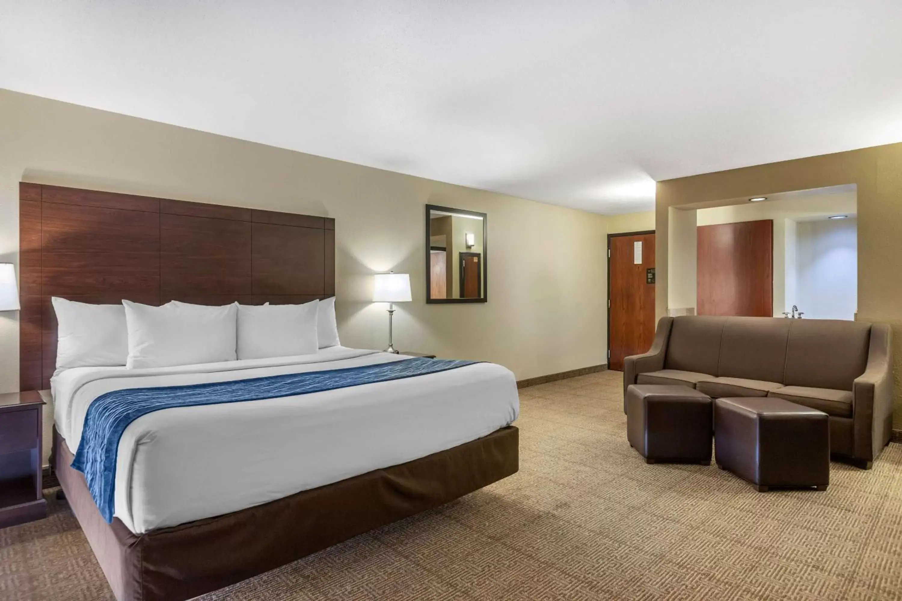 Photo of the whole room, Bed in Comfort Inn Grand Rapids Airport