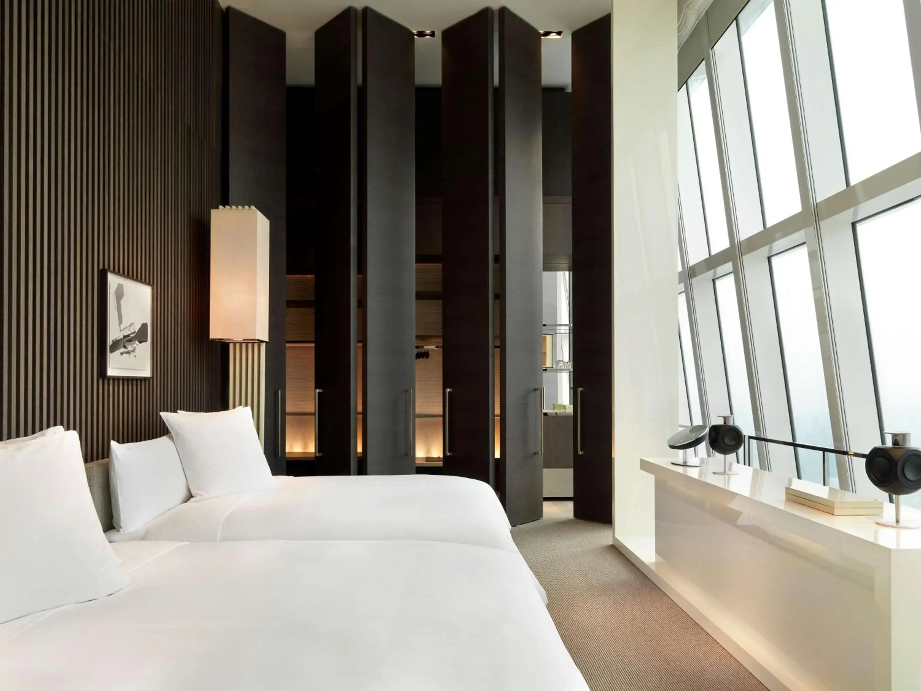 Photo of the whole room, Bed in Park Hyatt Shanghai