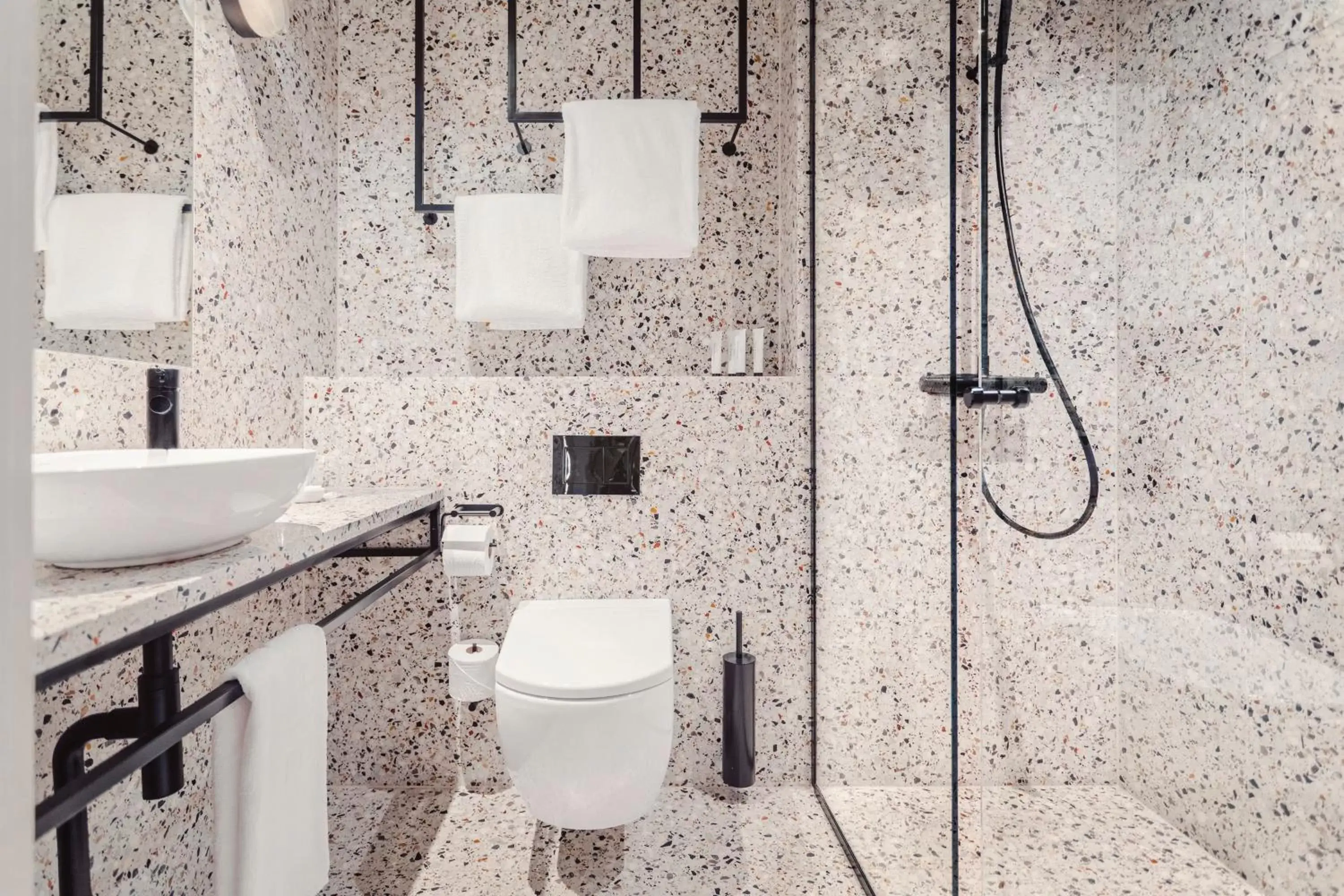 Bathroom in Blique by Nobis, Stockholm, a Member of Design Hotels™