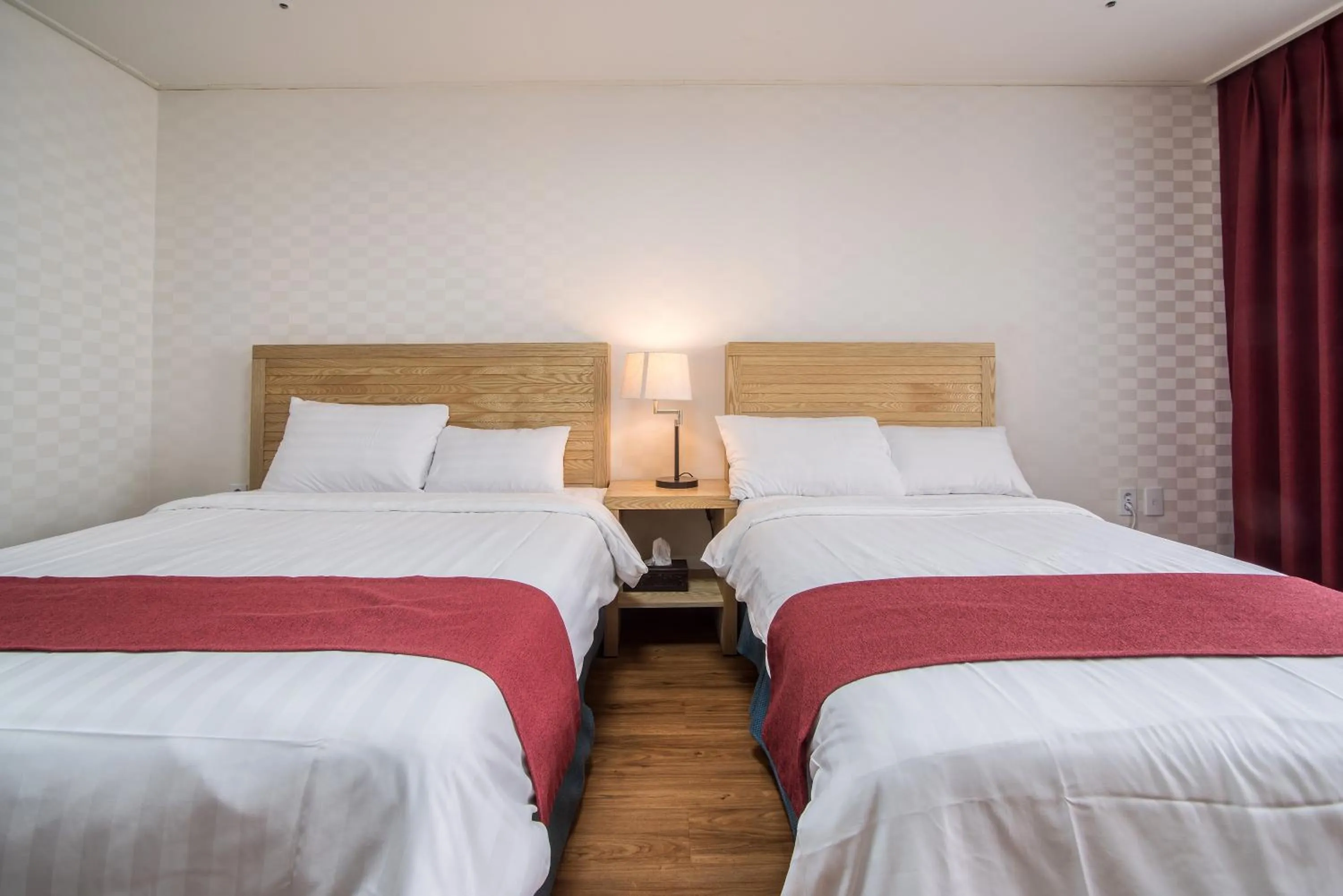 Bed in Breeze Bay Hotel