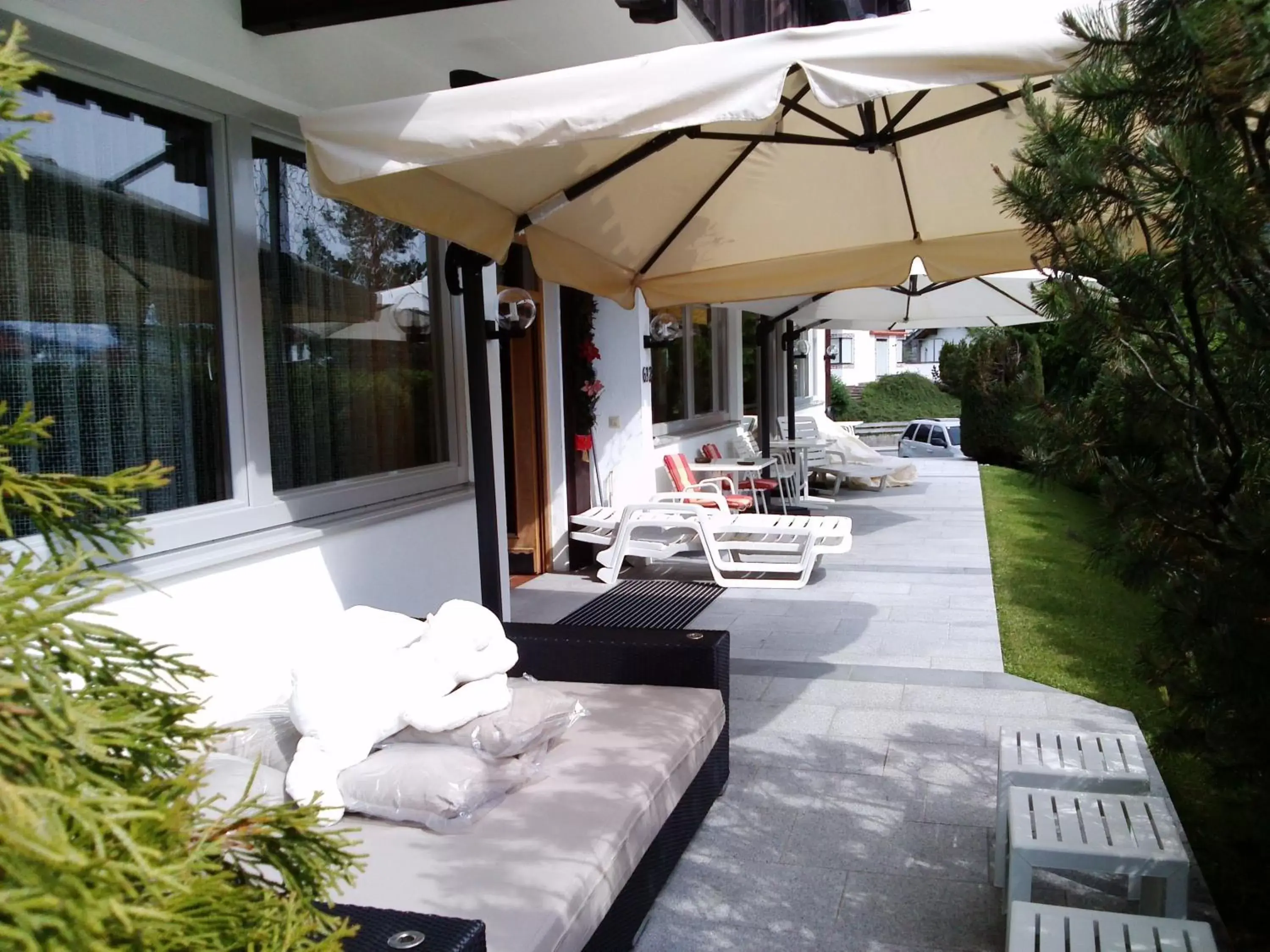 Balcony/Terrace in Hotel Vergeiner