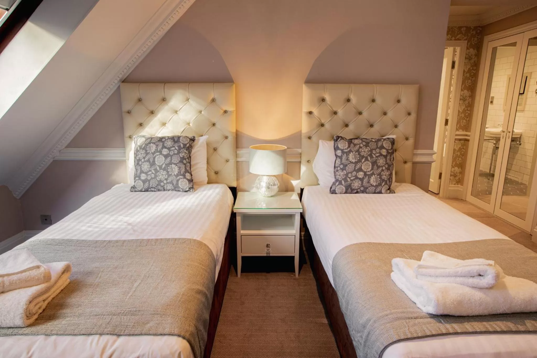 Bed in Redworth Hall Hotel- Part of the Cairn Collection