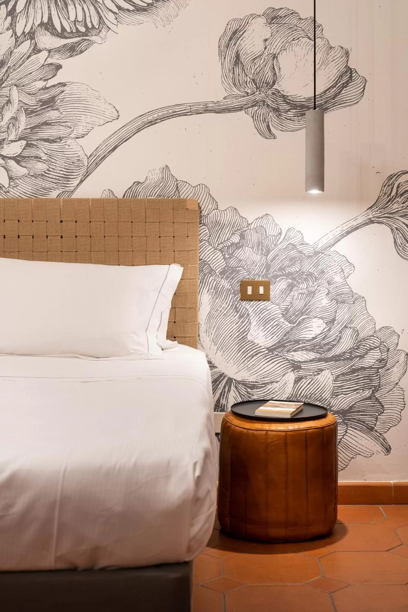 Decorative detail, Bed in SPIRIT OF FLORENCE Boutique Rooms