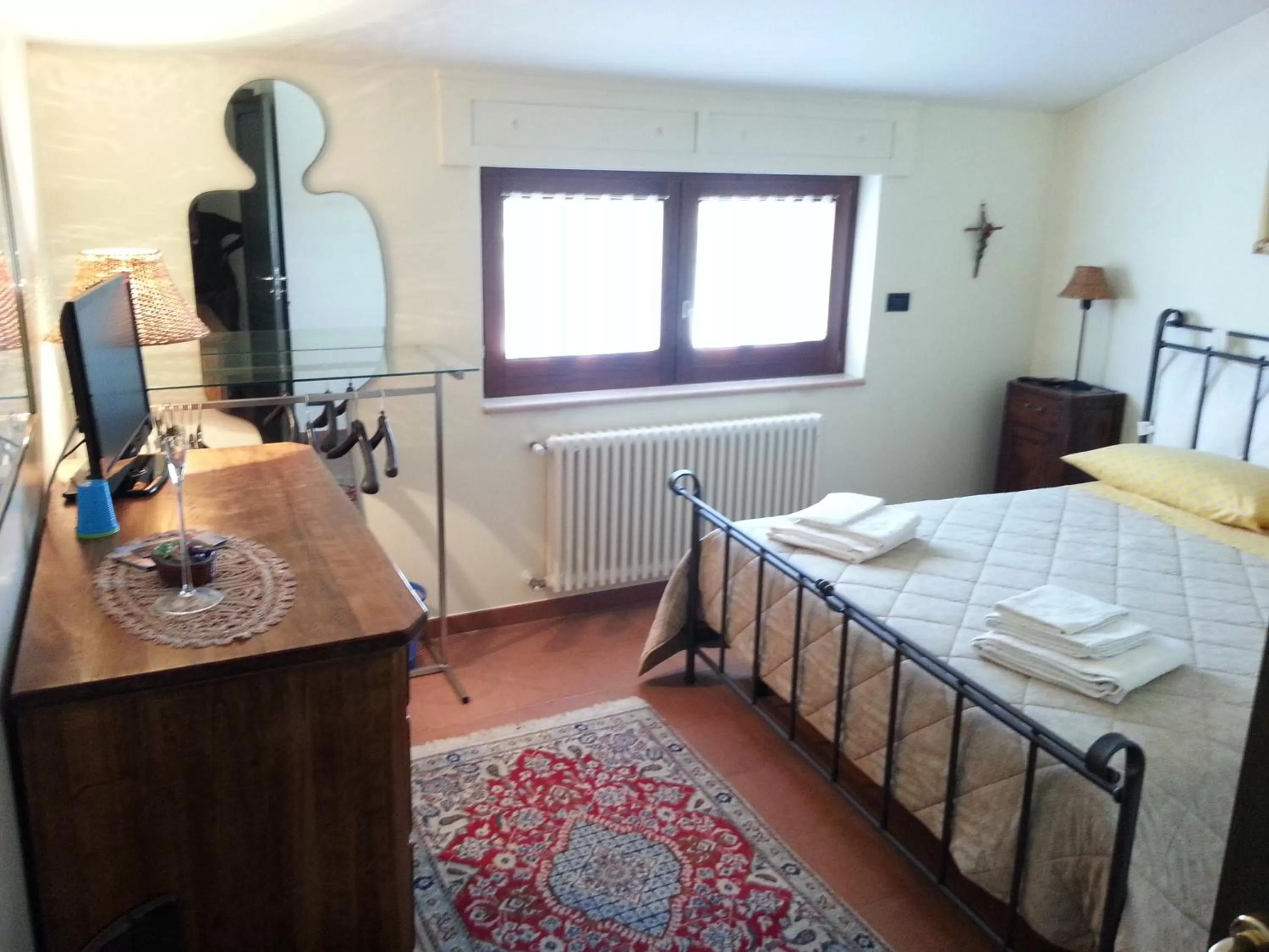 Bedroom, Bed in Villa Genny