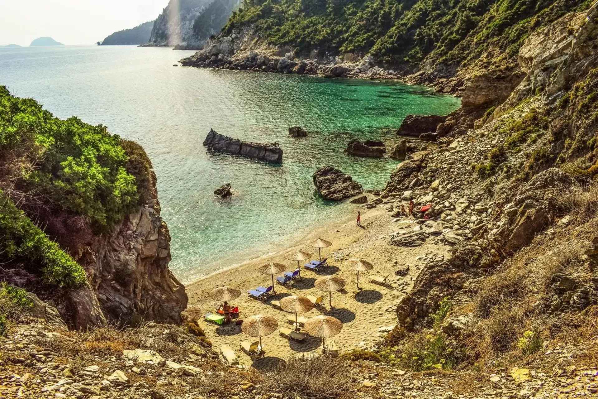 Beach in Rigas Hotel Skopelos