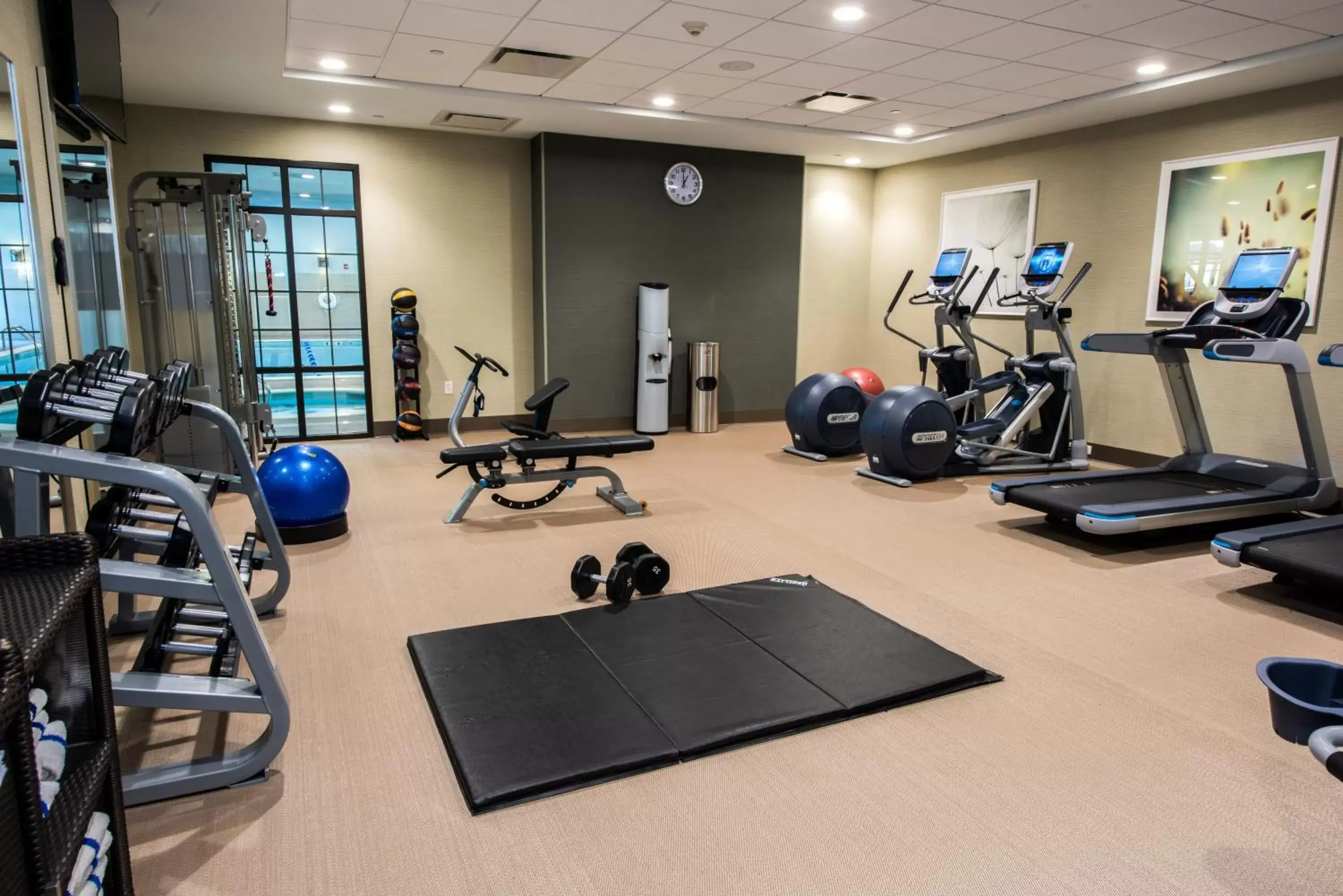 Fitness centre/facilities, Fitness Center/Facilities in Staybridge Suites Albany Wolf Rd-Colonie Center, an IHG Hotel