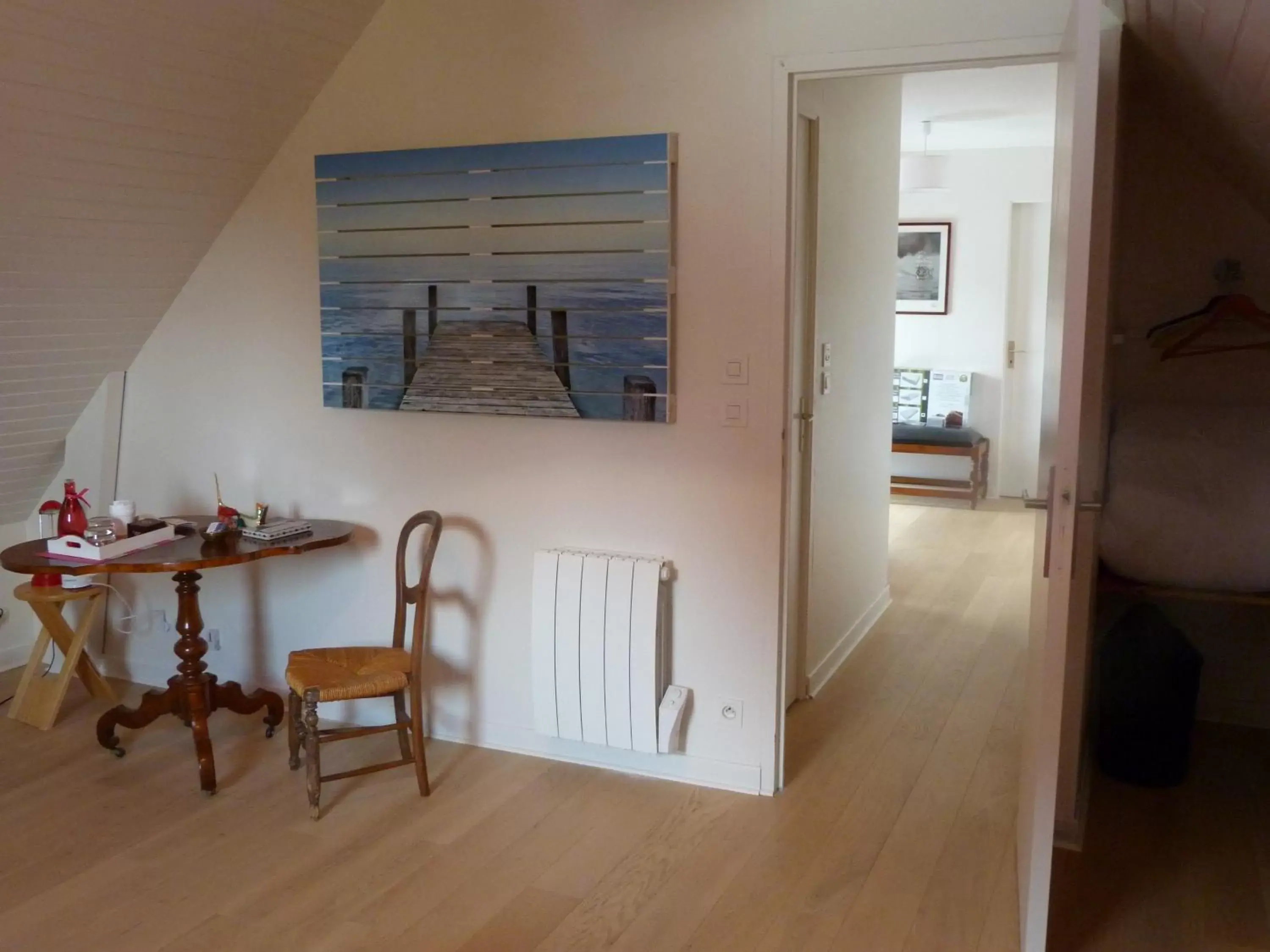 Bedroom, Dining Area in Chambres d'hôtes de Kerpunce