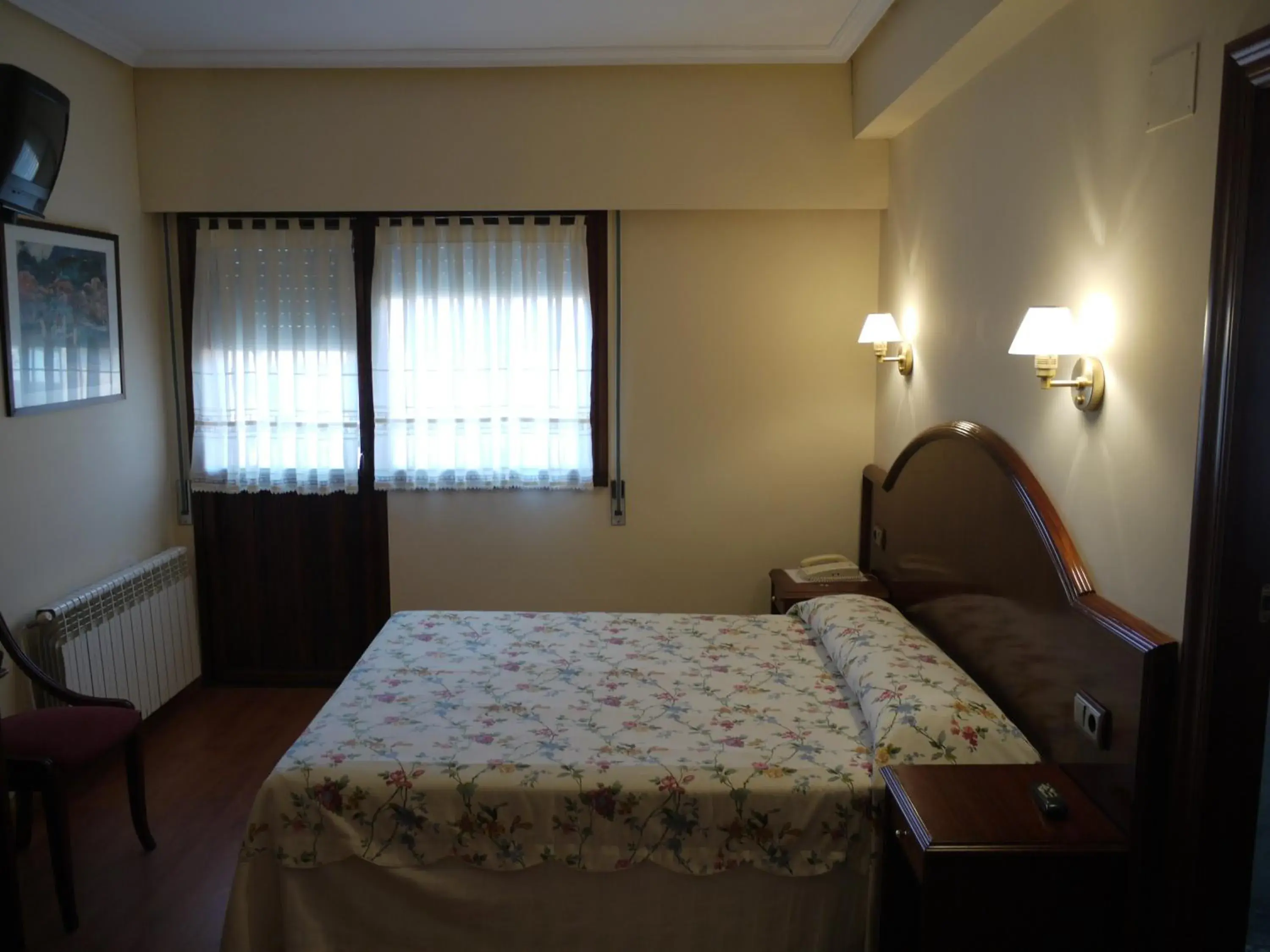 Bedroom, Bed in Hotel Sablón
