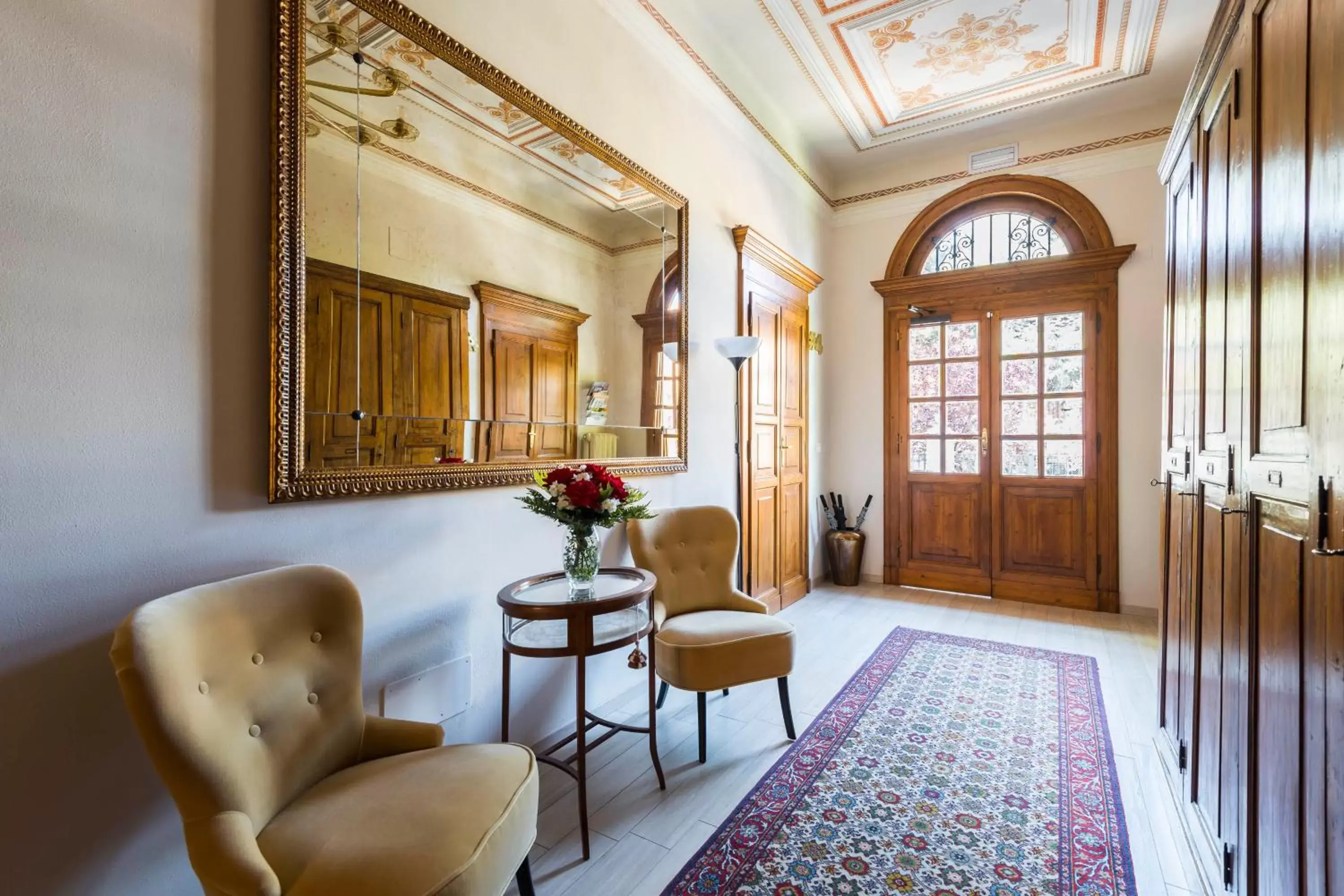 Living room, Seating Area in Villa Savioli Room & Breakfast