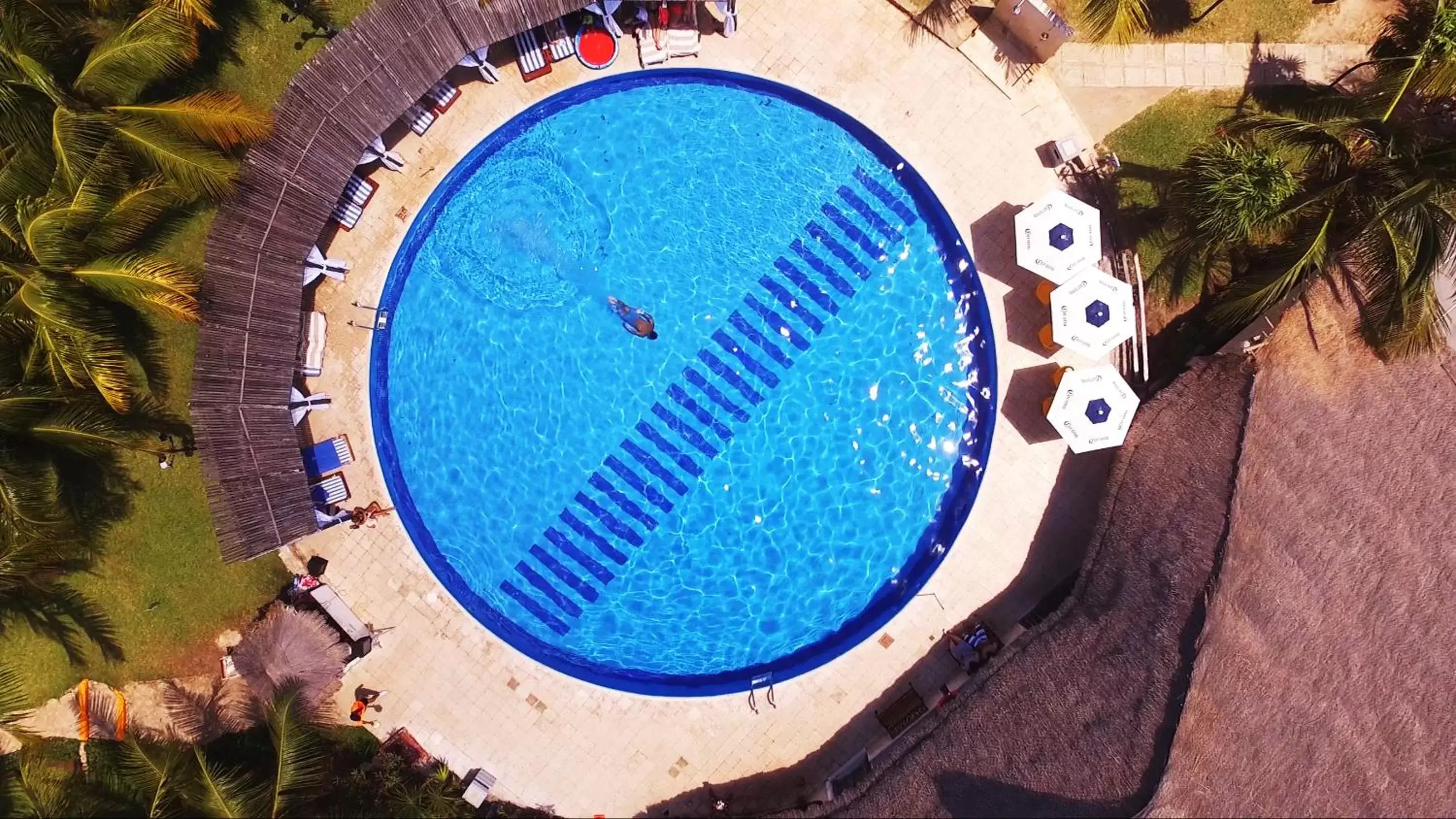 Bird's eye view, Pool View in Hotel Dos Playas Faranda Cancún