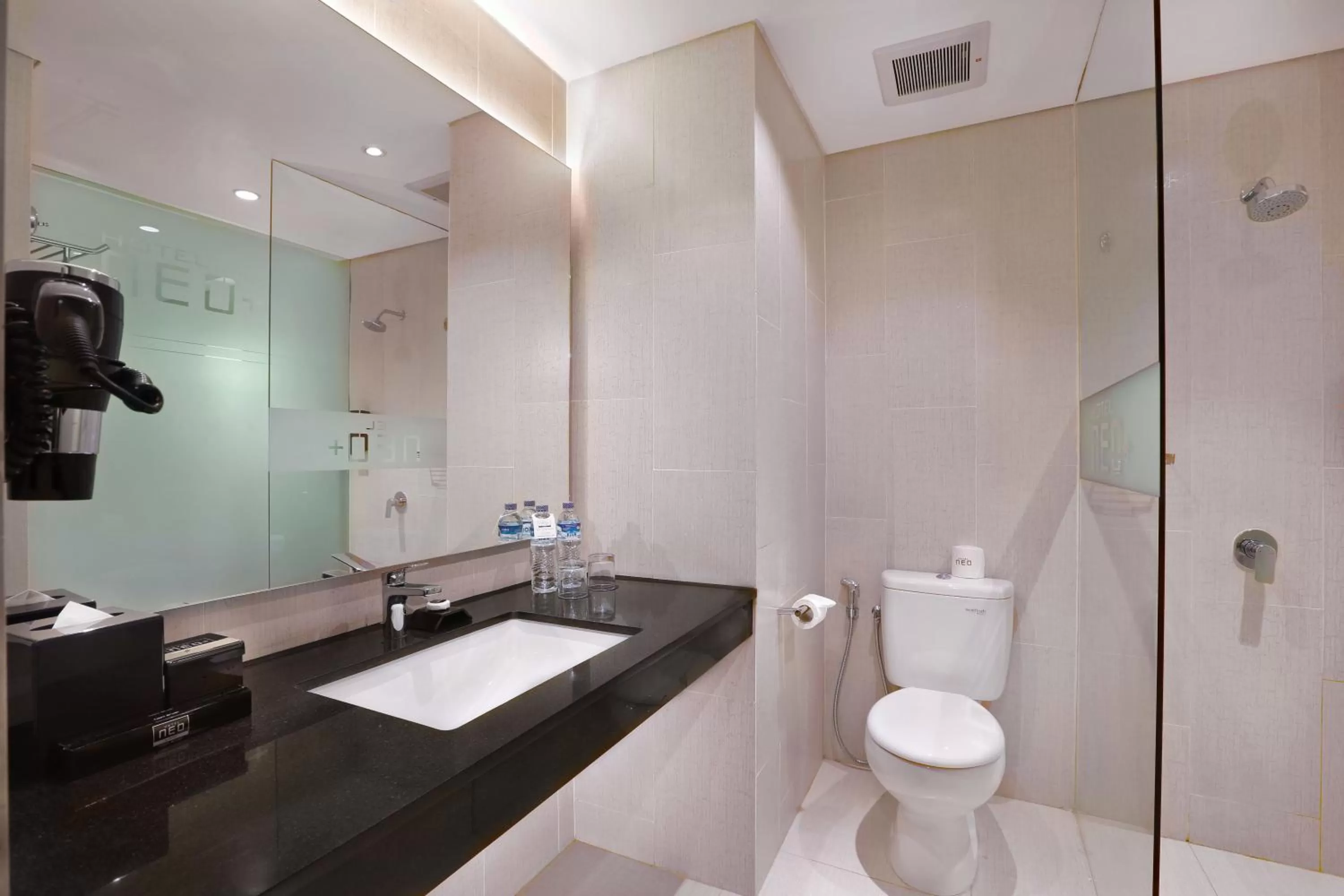 Shower in Hotel NEO+ Kuta Legian by ASTON