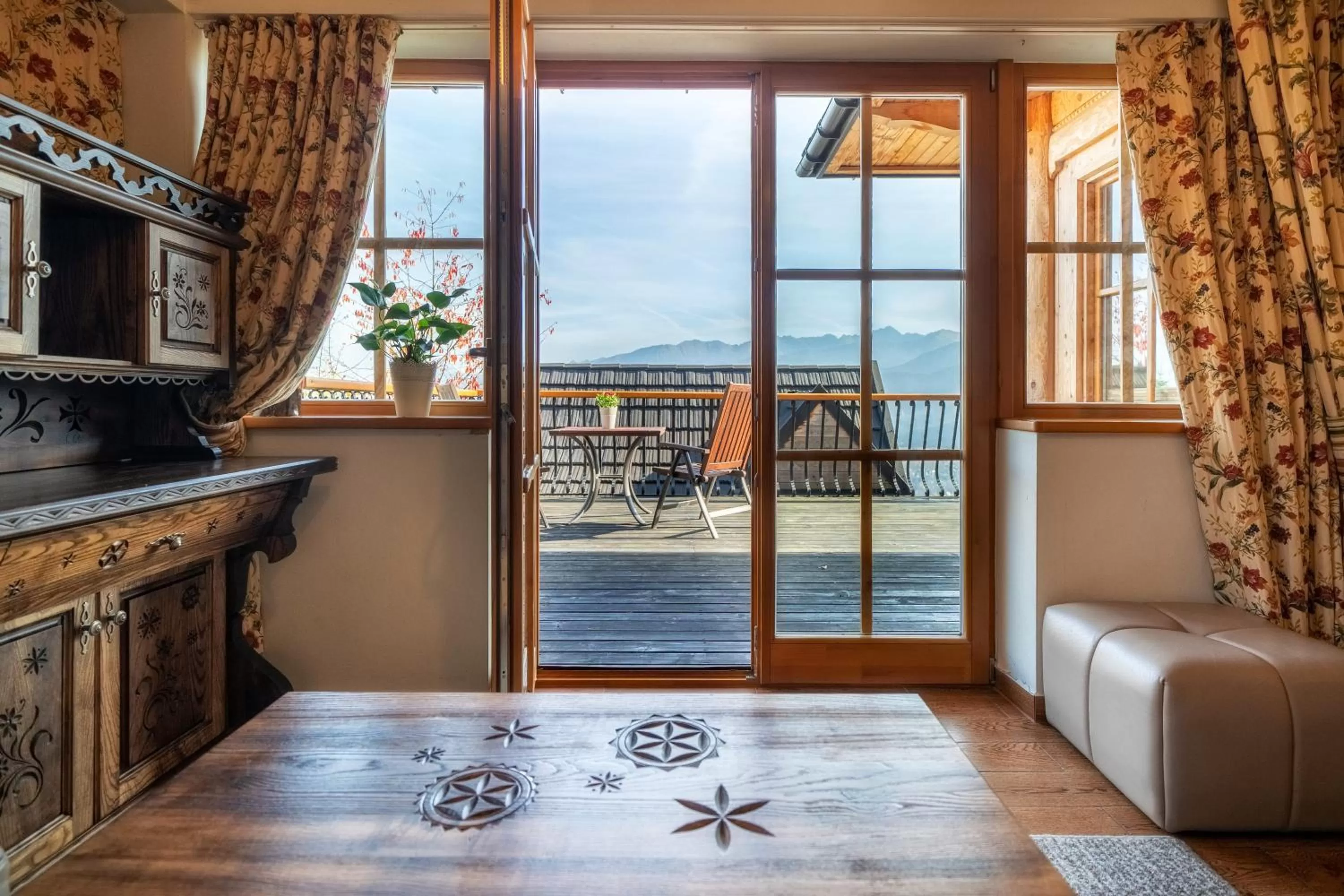 Balcony/Terrace in Butorowy Dwór