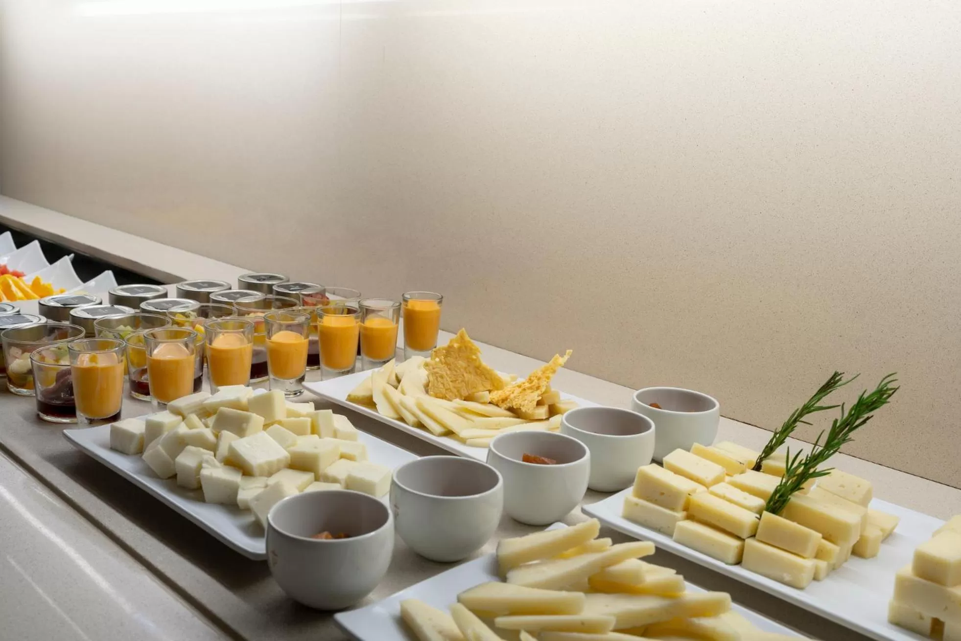 Buffet breakfast in Parador de Mojácar