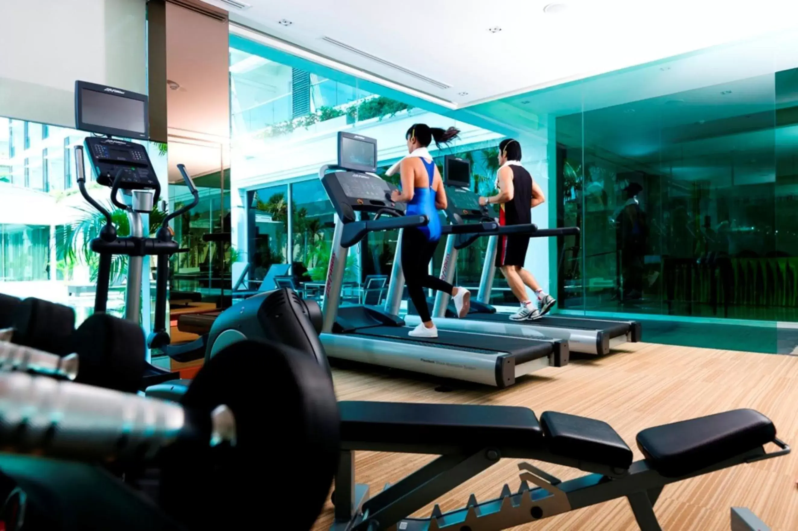 Fitness centre/facilities in Royal Princess Larn Luang - SHA Extra Plus Fitness centre/facilities in Royal Princess Larn Luang - SHA Extra Plus