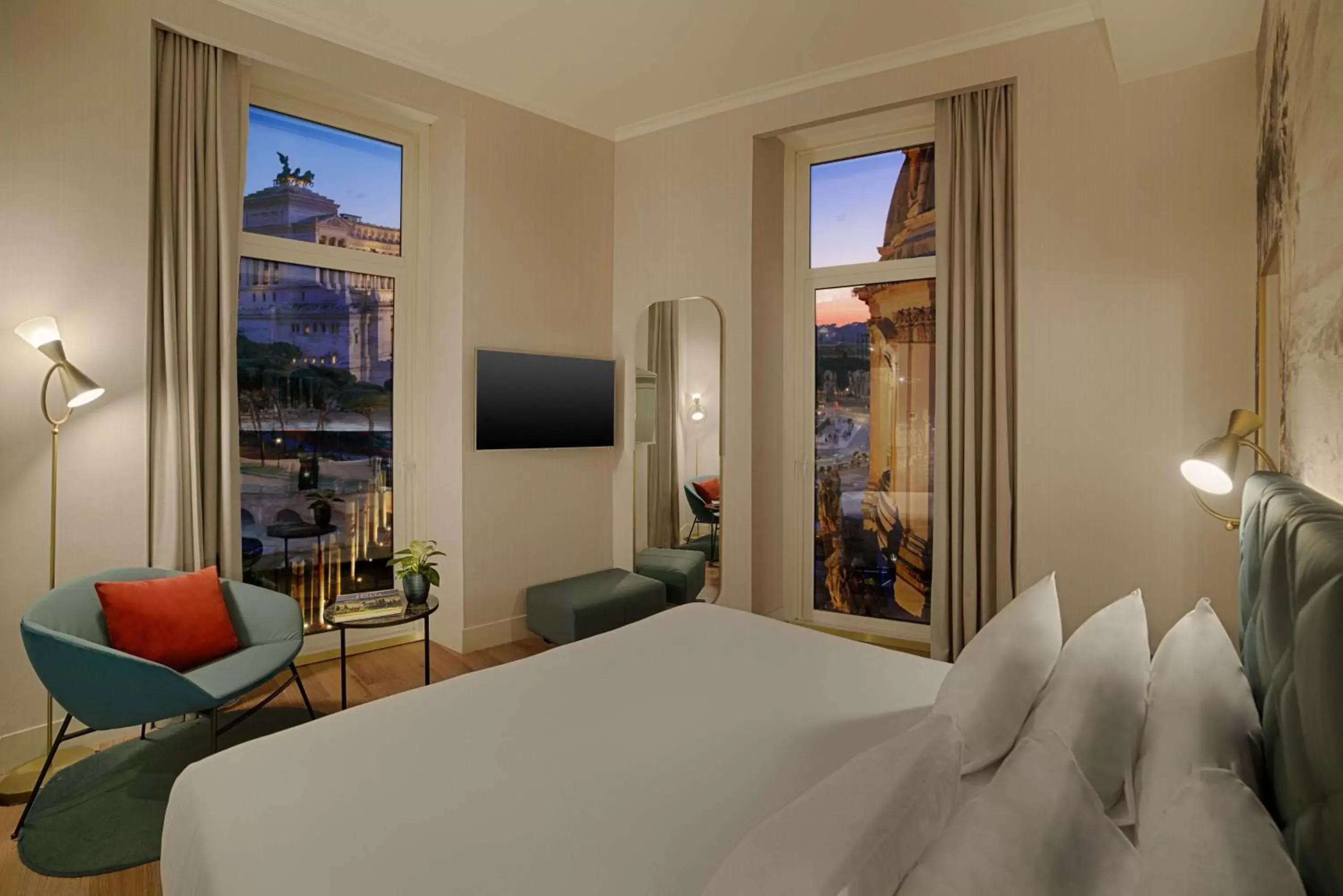 Bedroom in NH Collection Roma Fori Imperiali