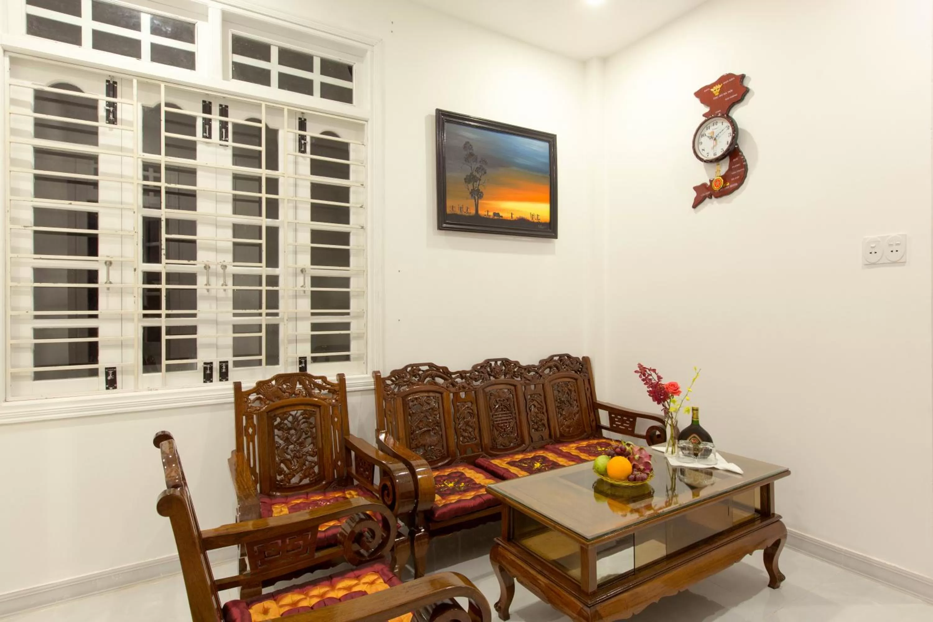 Living room in Golden Bee Homestay