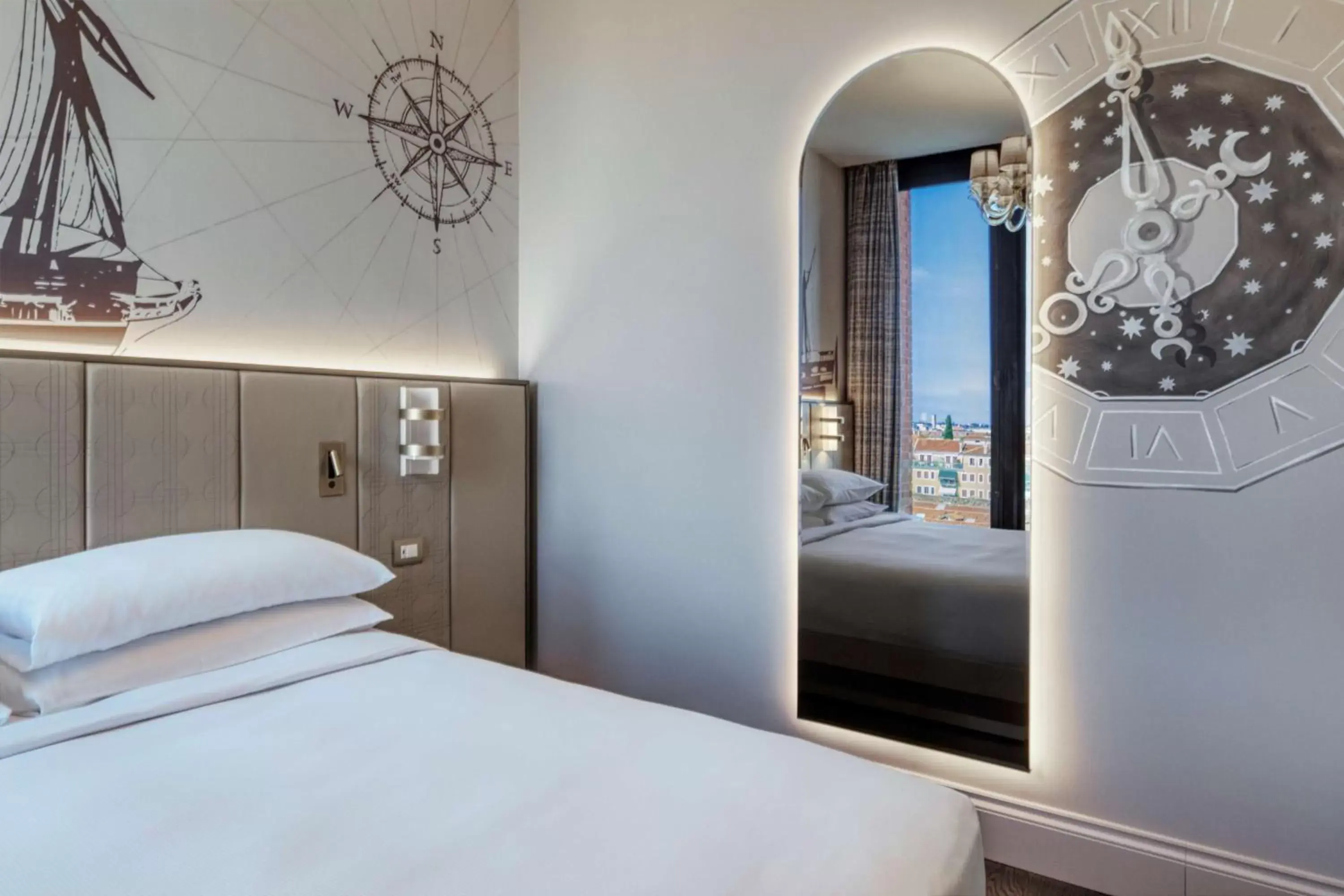 Bed in Hilton Molino Stucky Venice
