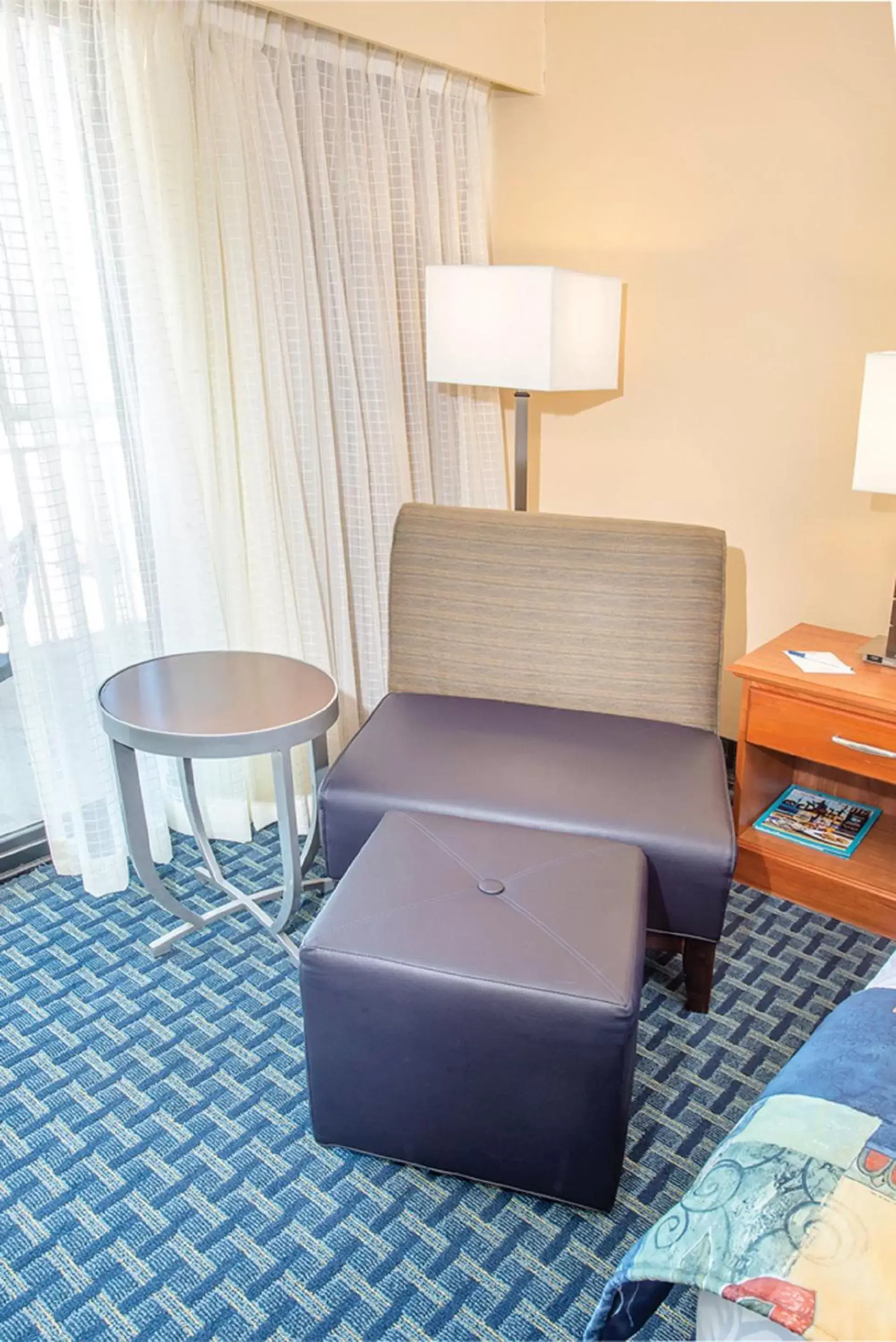 Seating Area in Ramada Plaza by Wyndham Virginia Beach