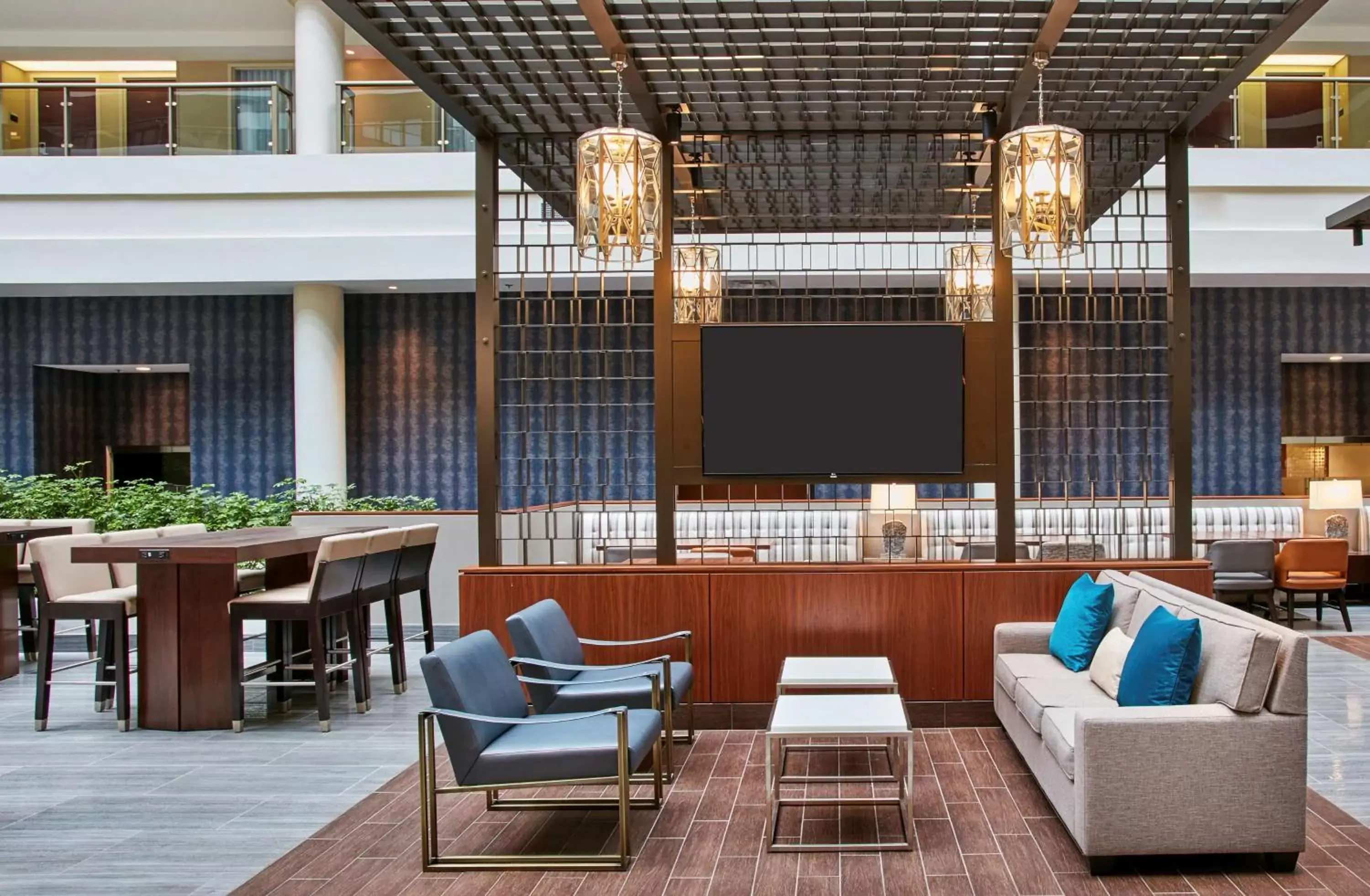 Lobby or reception in Embassy Suites by Hilton Washington D.C. Georgetown