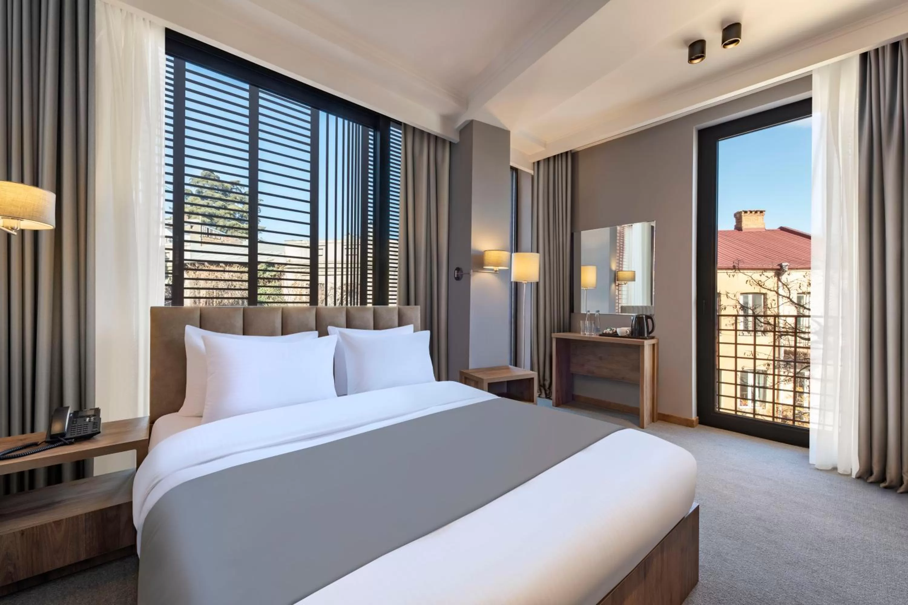 Bed in Barnovi Boutique Hotel